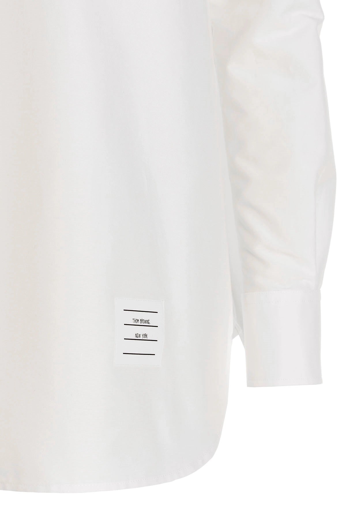 Thom Browne Bluse mit Logo Pussy Bow