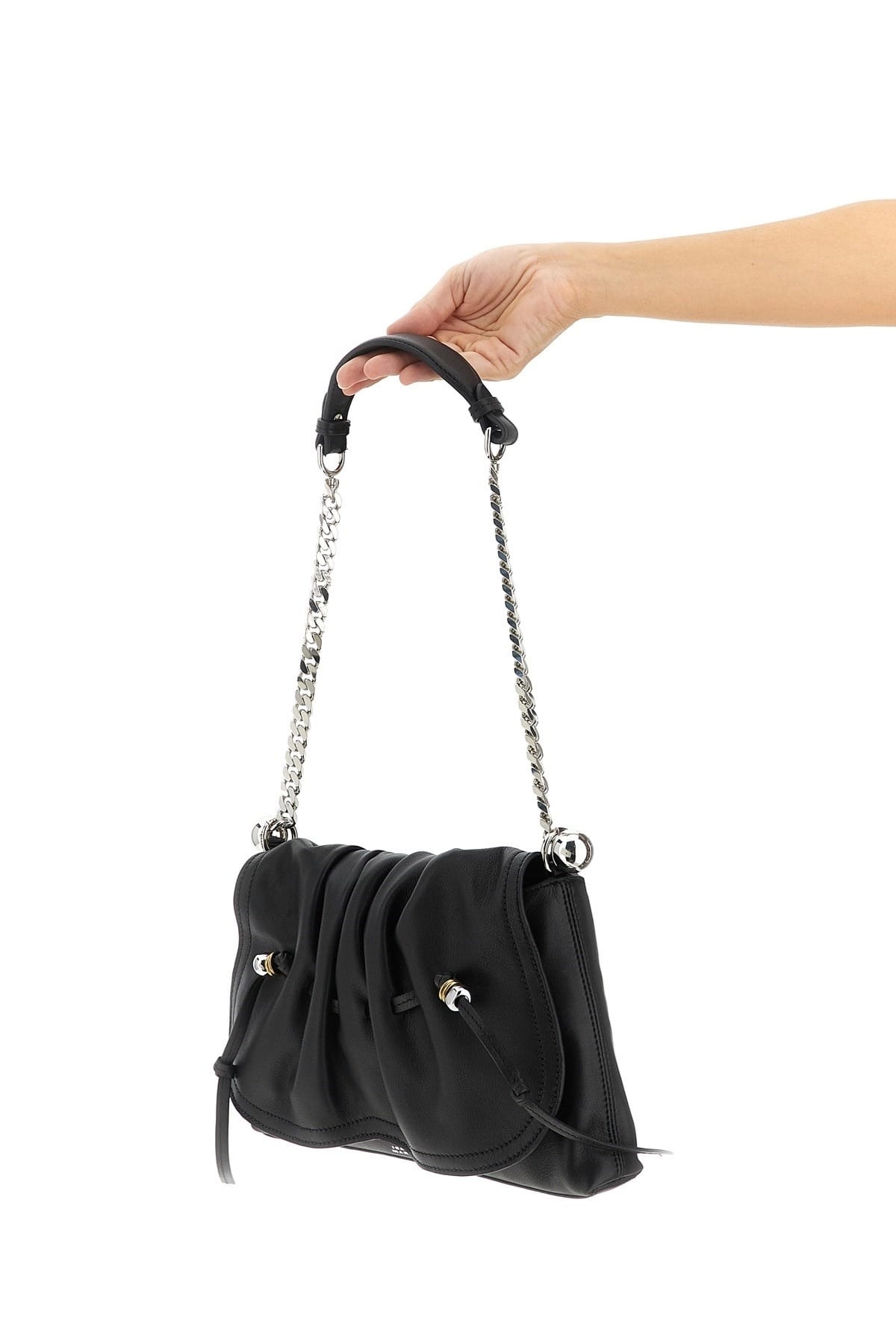 Isabel Marant Bolton Leather Shoulder Bag - alternate view