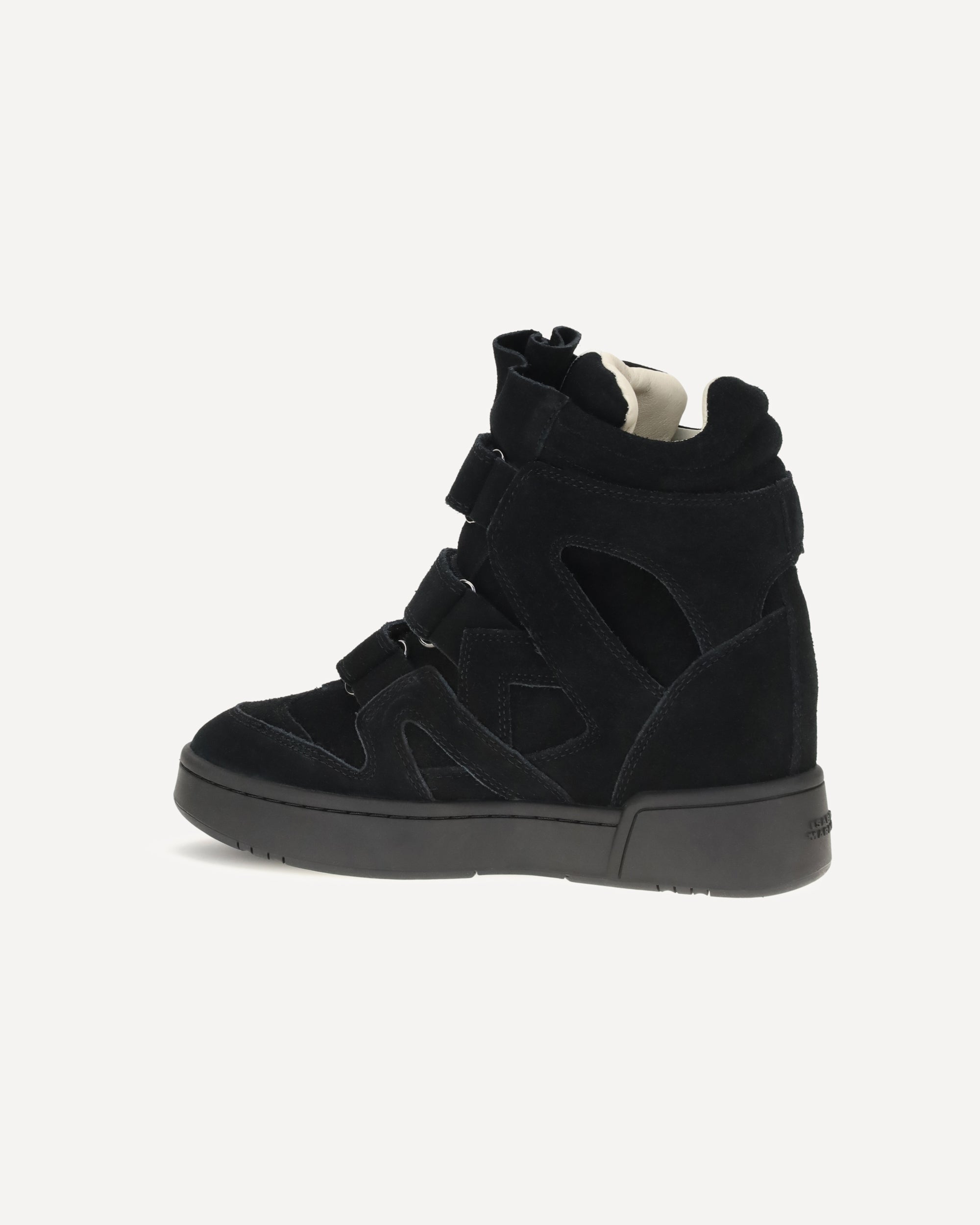 Sneakers con zeppa in pelle Isabel Marant Im3-Gz