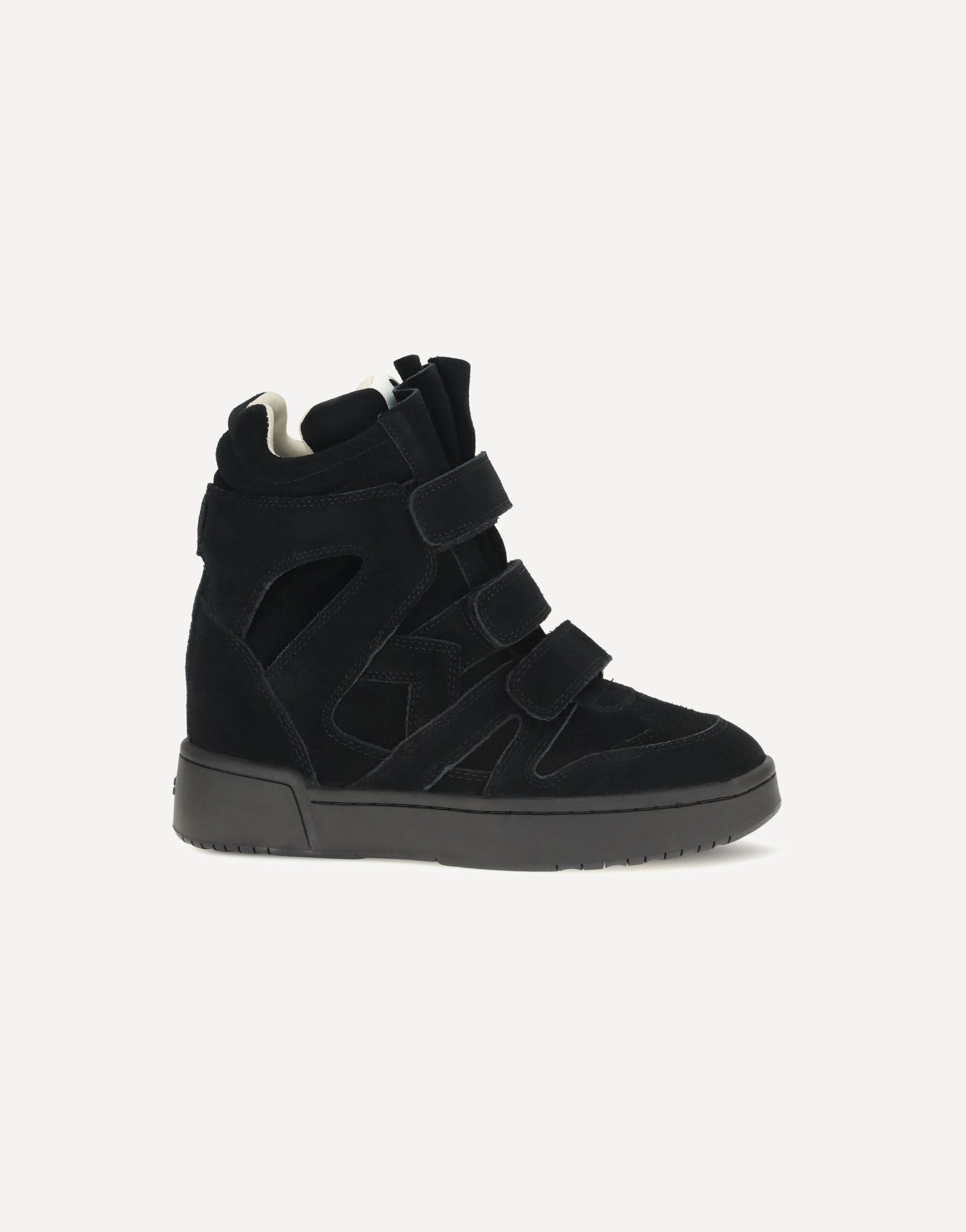 Isabel Marant IM3-GZ Leather Wedge Sneakers