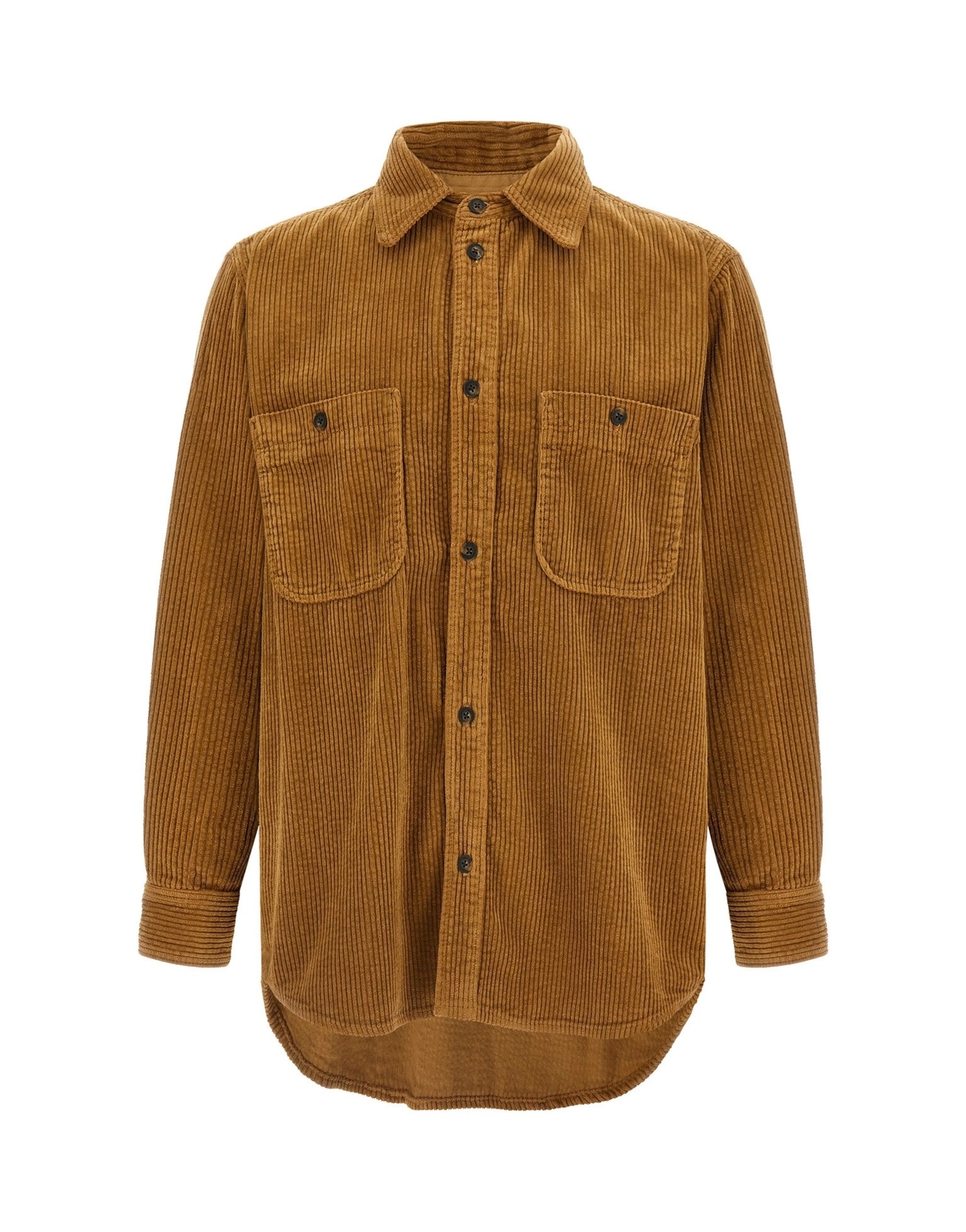 Isabel Marant Nario sobrecamisa de veludo cotelê