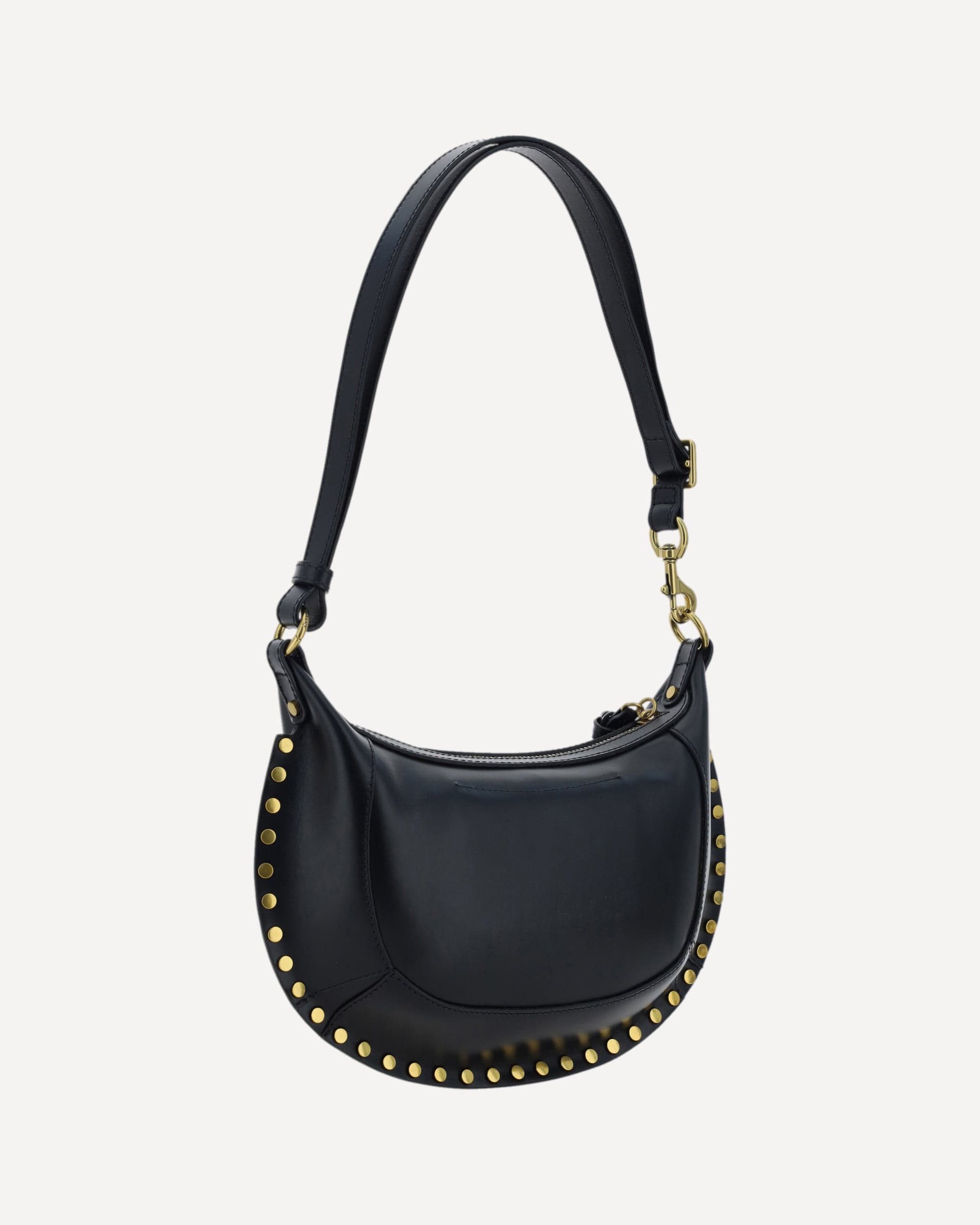 Isabel Marant Oskan Moon Leather Shoulder Bag