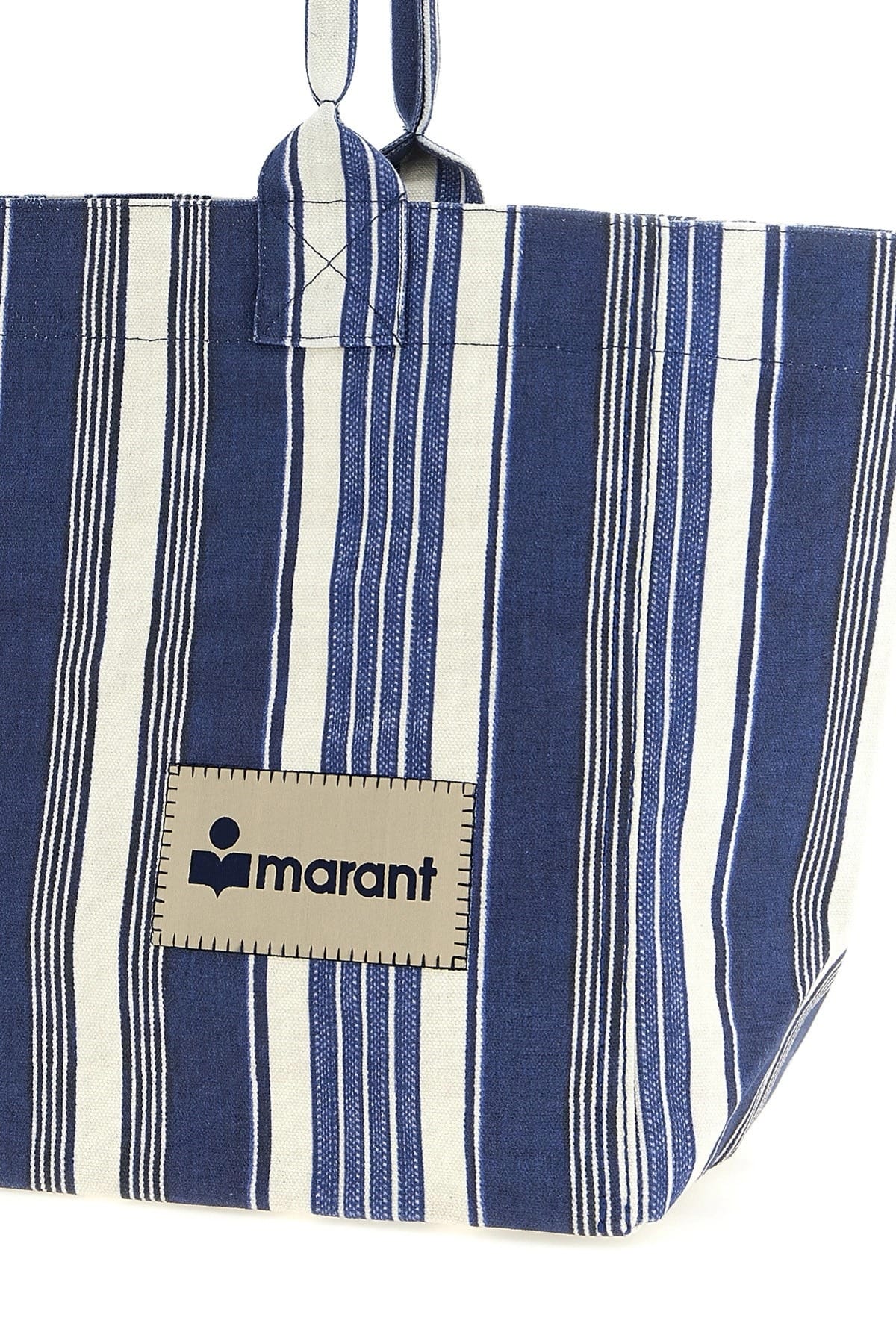 Isabel Marant Isabel Marant Striped Zipped Shopping Bag