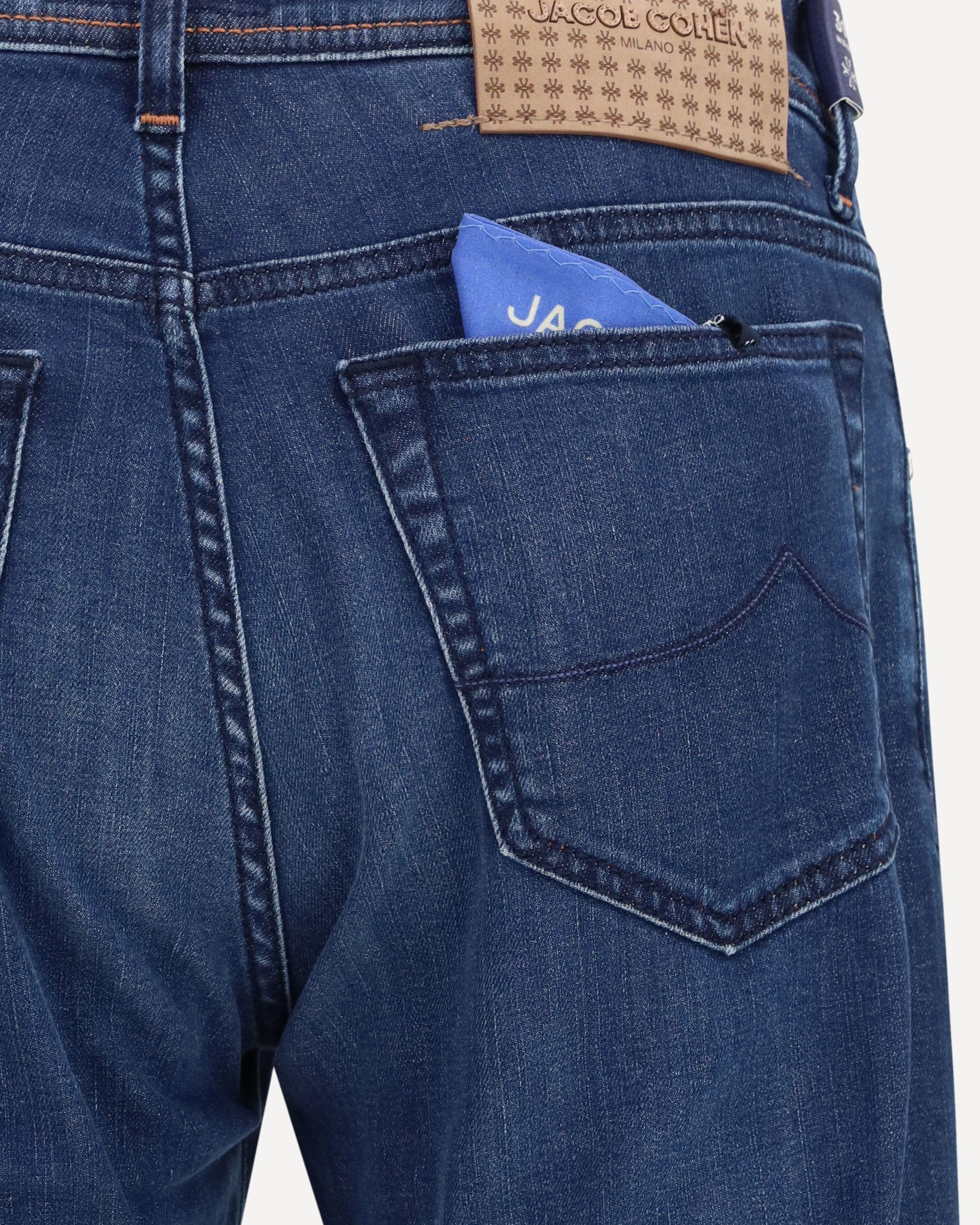 Jacob Cohen Bard Jeans In Super Stretch Denim