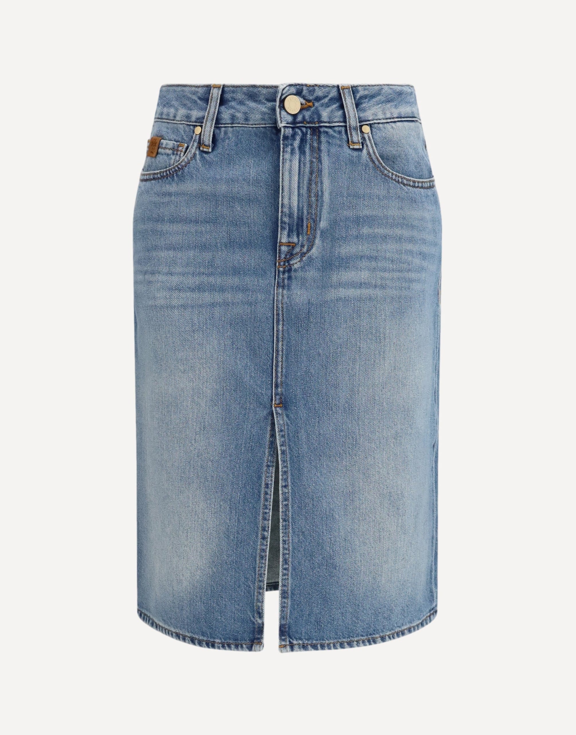 Jacob Cohen Denim Midi Skirt