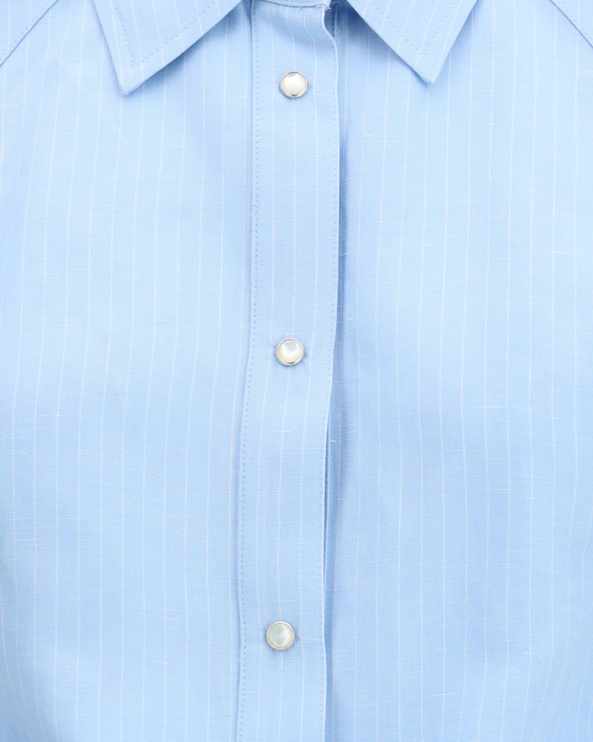 Jacob Cohen Short-Sleeve Striped Viscose Linen Shirt