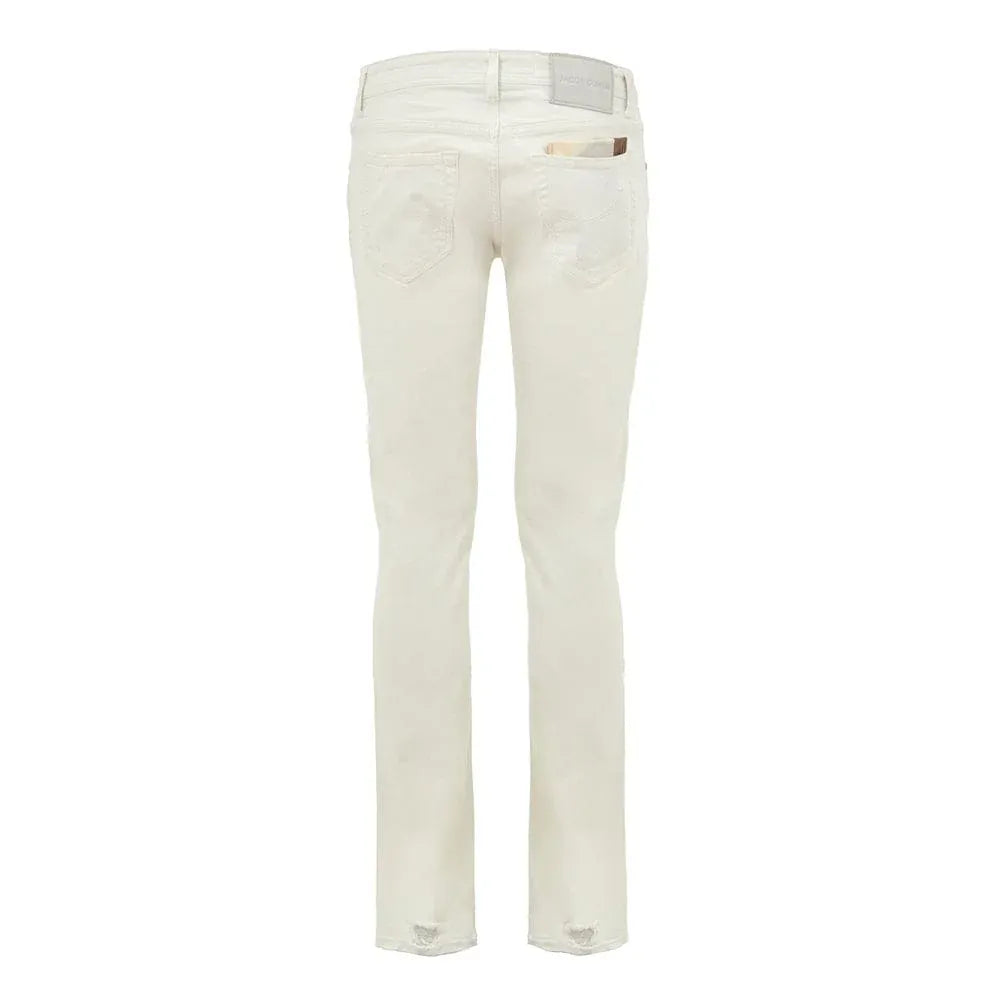 Jacob Cohen Jacob Cohen Slim Fit White Nick Jeans