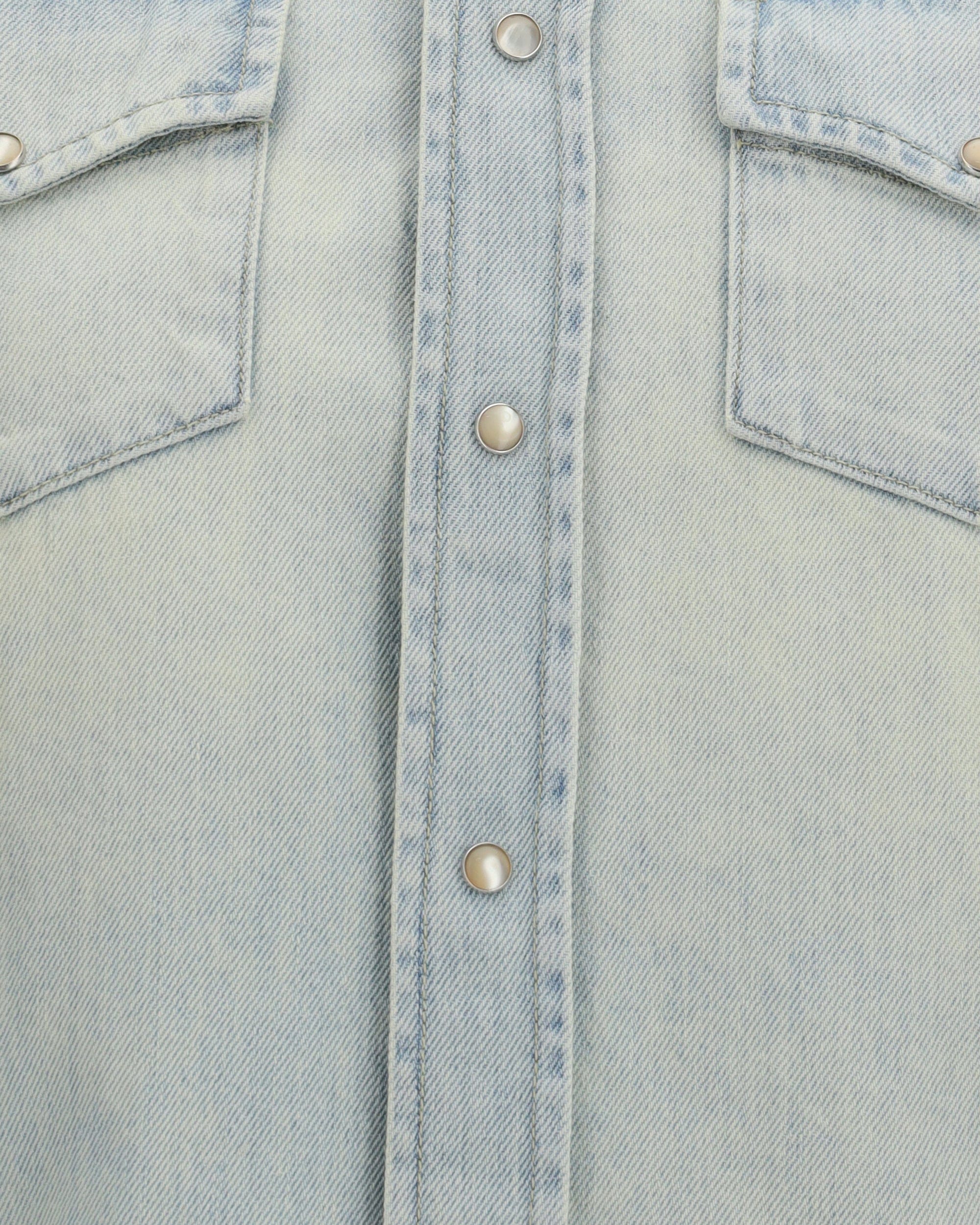 Jacob Cohen Western Shirt In Lightweight Denim