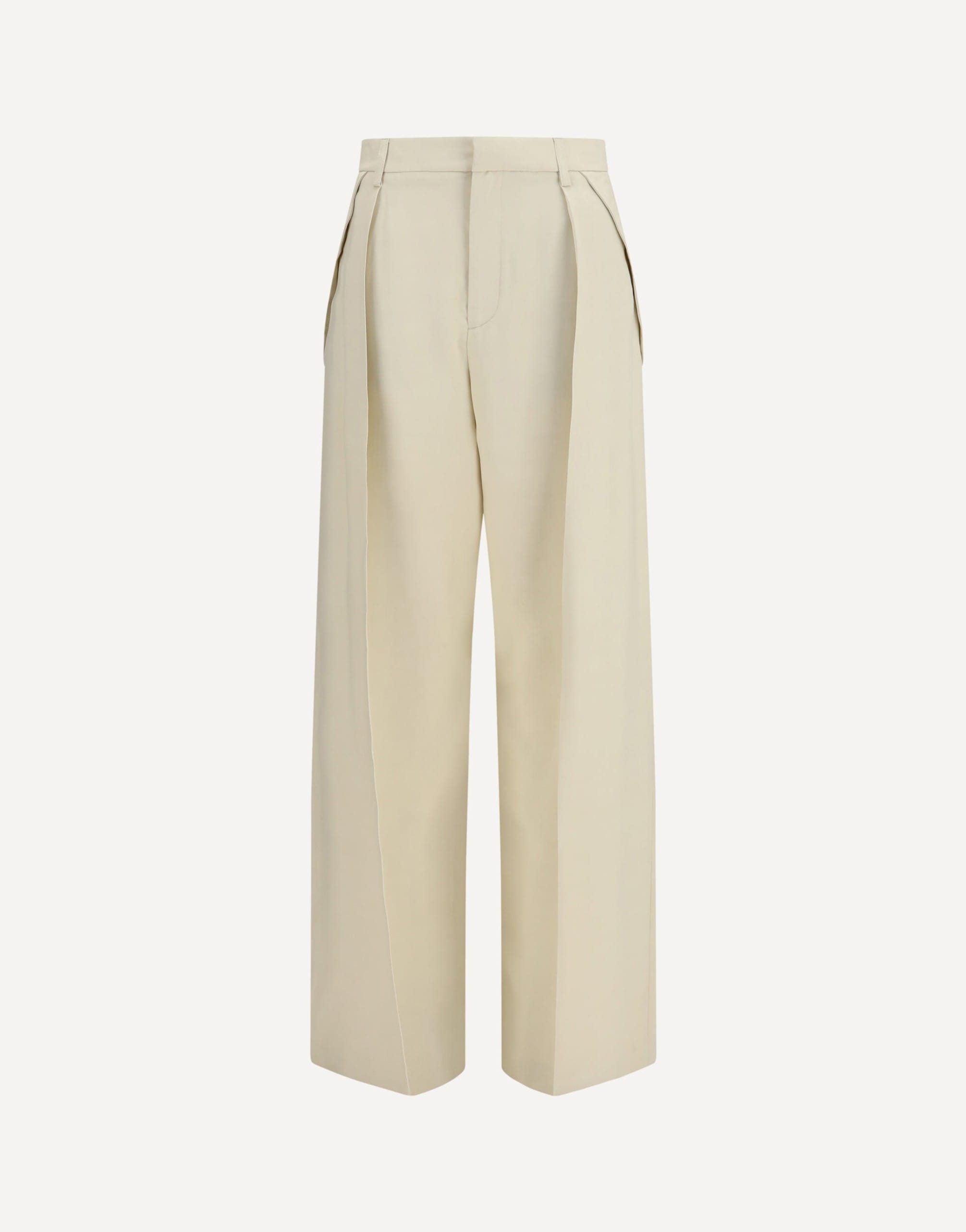 Jacob Cohen Wide Leg Canvas Trousers