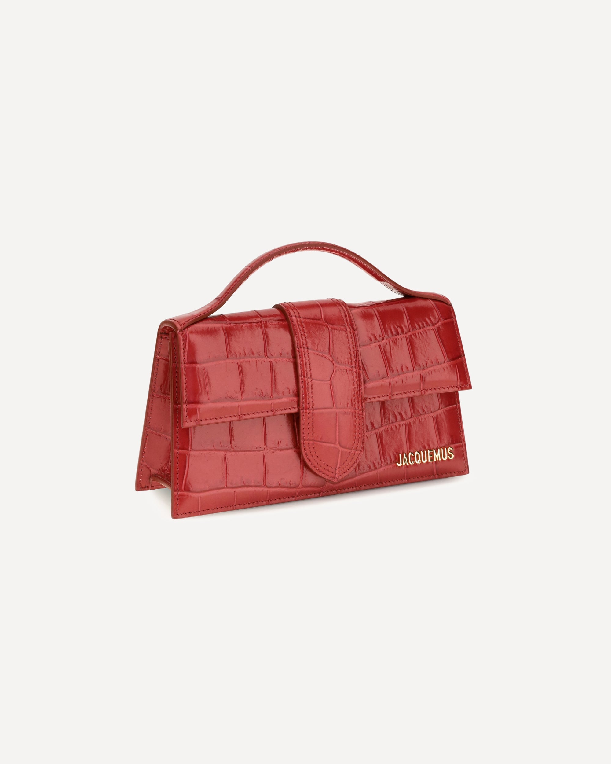 Jacquemus Le Grand Bambino Leather Top Handle Bag