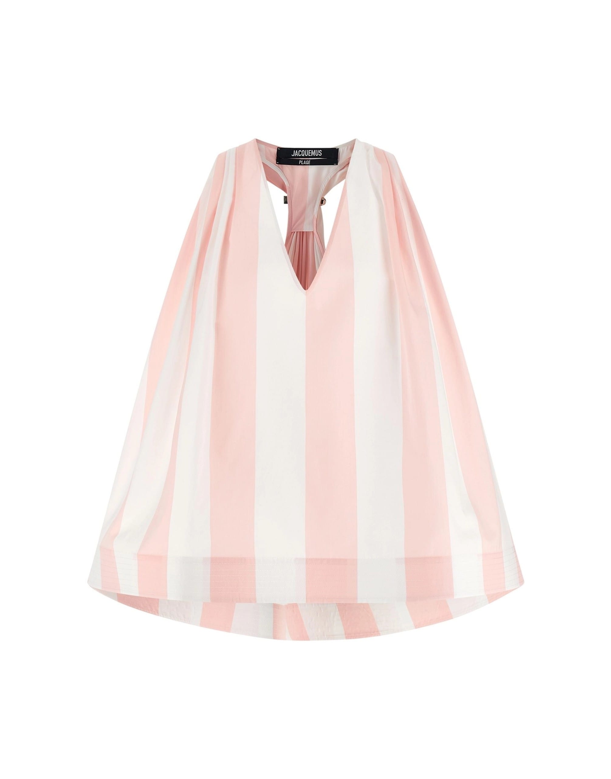 Jacquemus Jacquemus Norma Striped Cotton Top