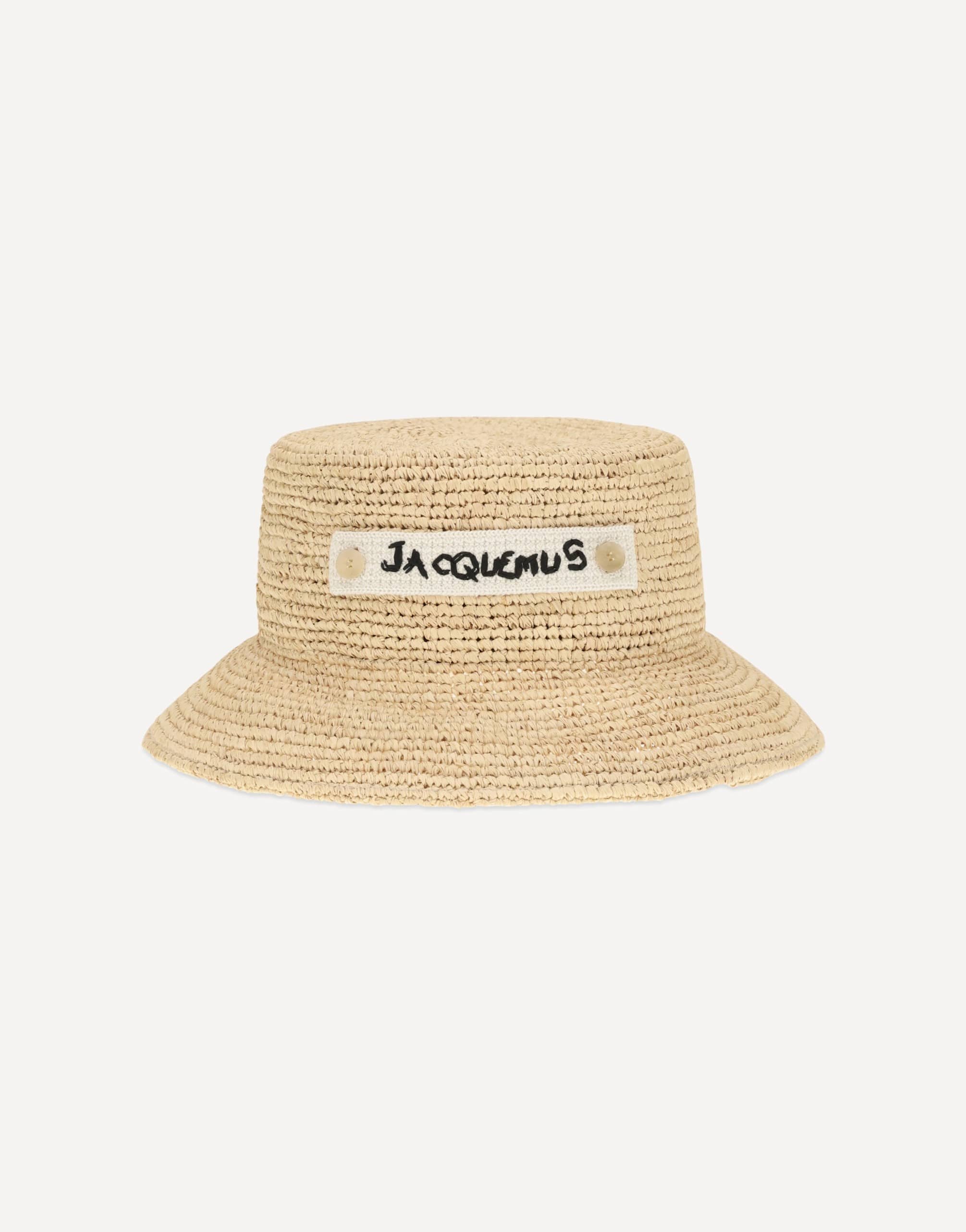 Jacquemus Jacquemus Plage Bucket Hat Raffia