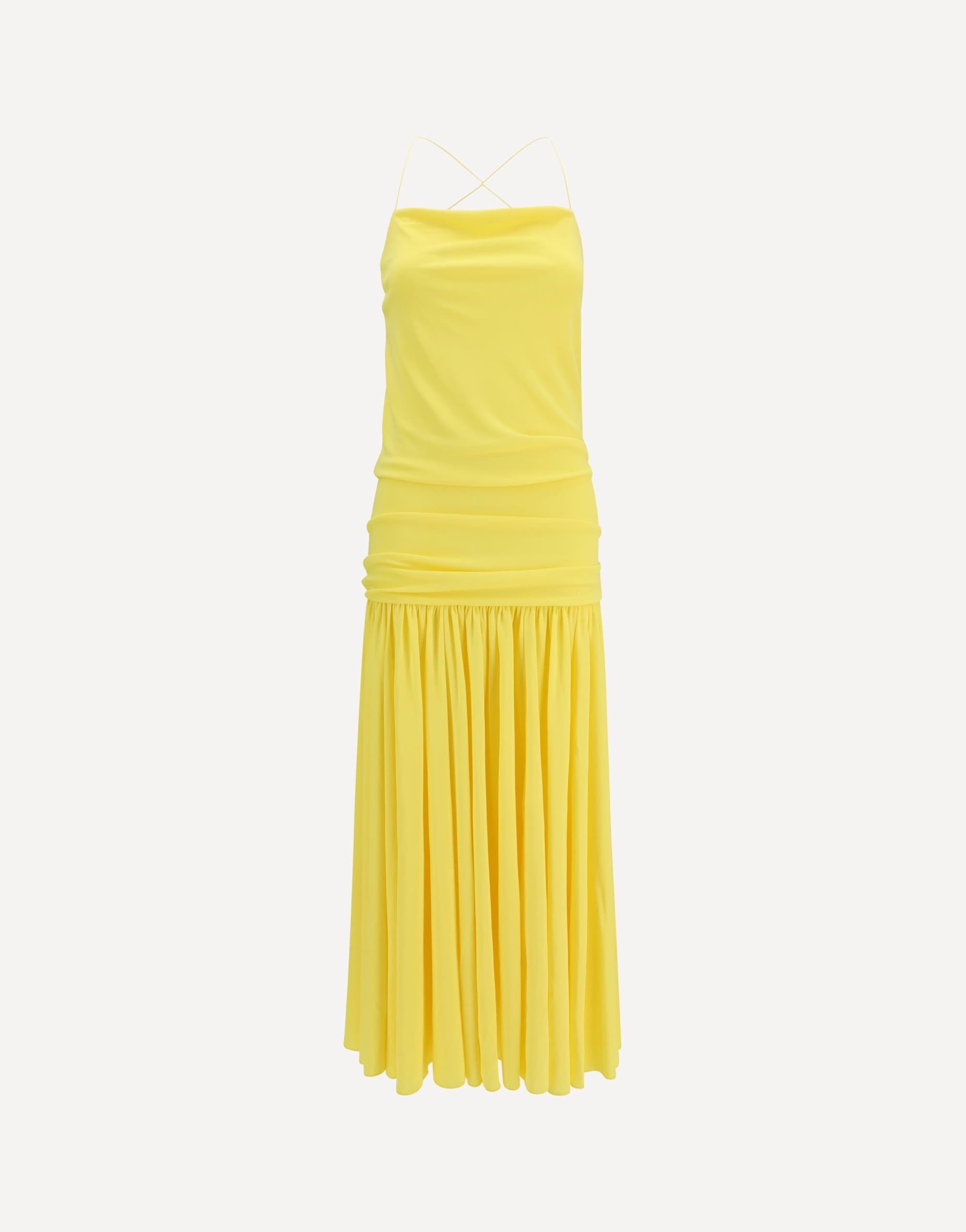 Jacquemus Pleated Midi Dress