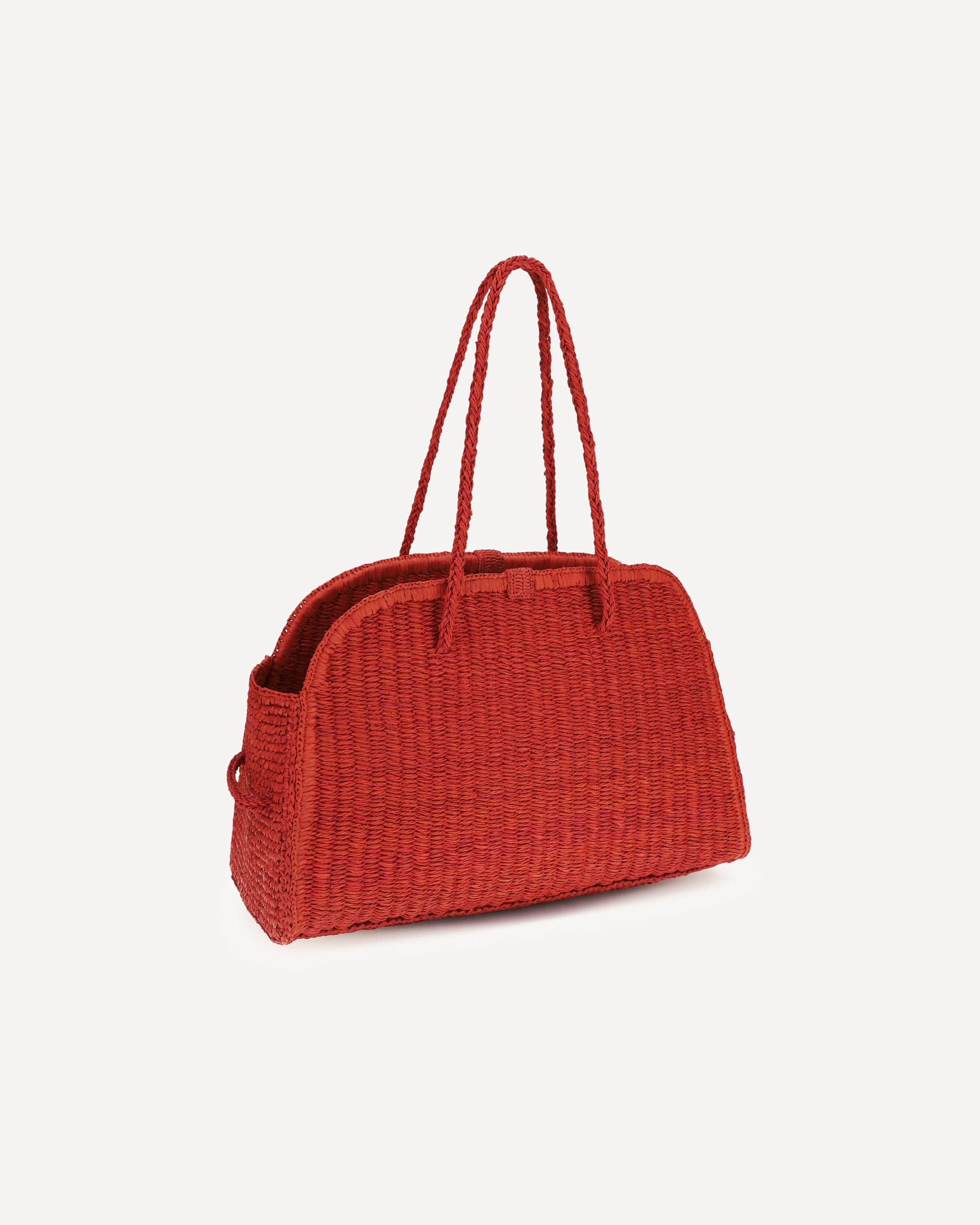 Jacquemus Raffia Le Turismo Shoulder Bag
