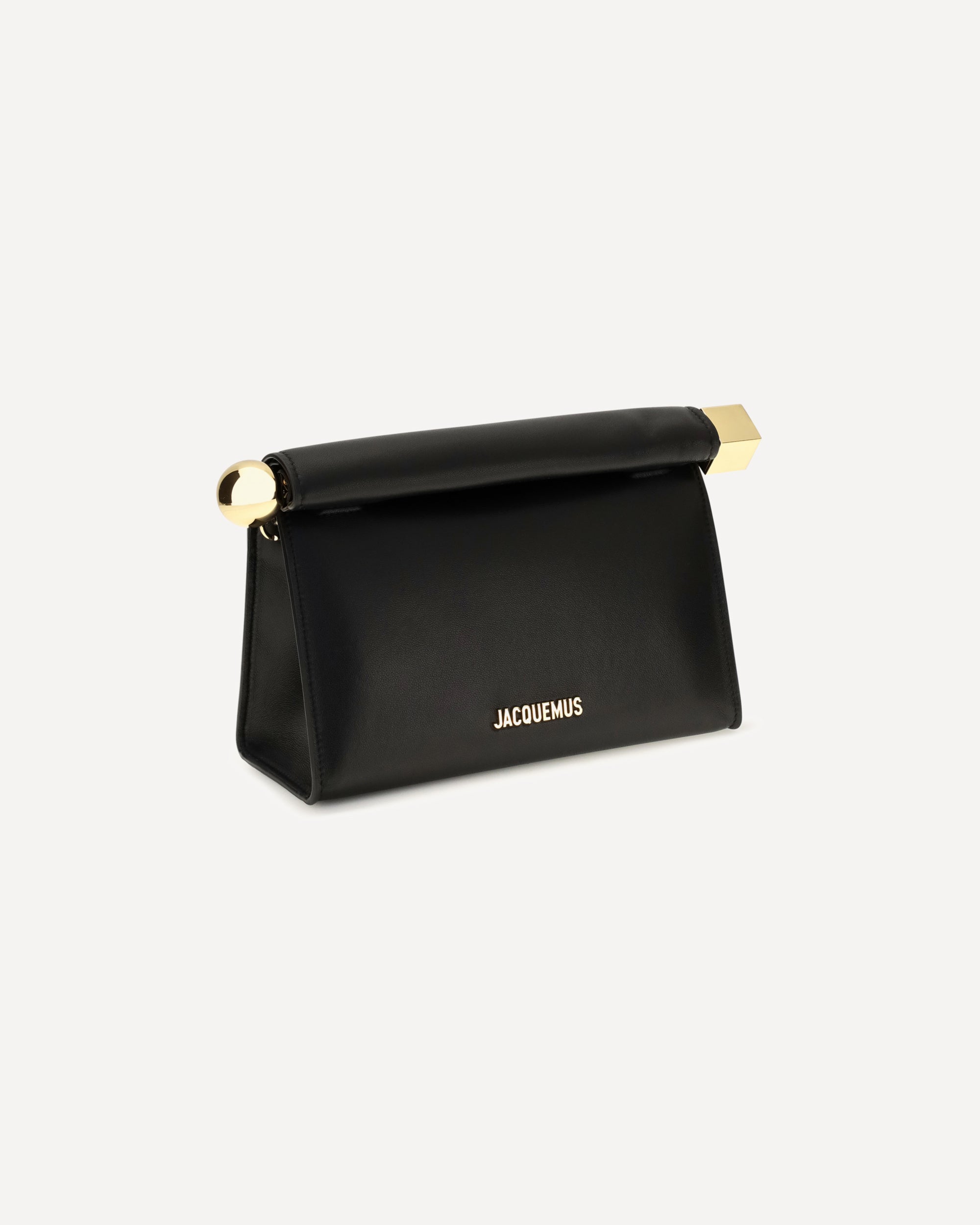 Jacquemus Rond Carré Leather Shoulder Bag