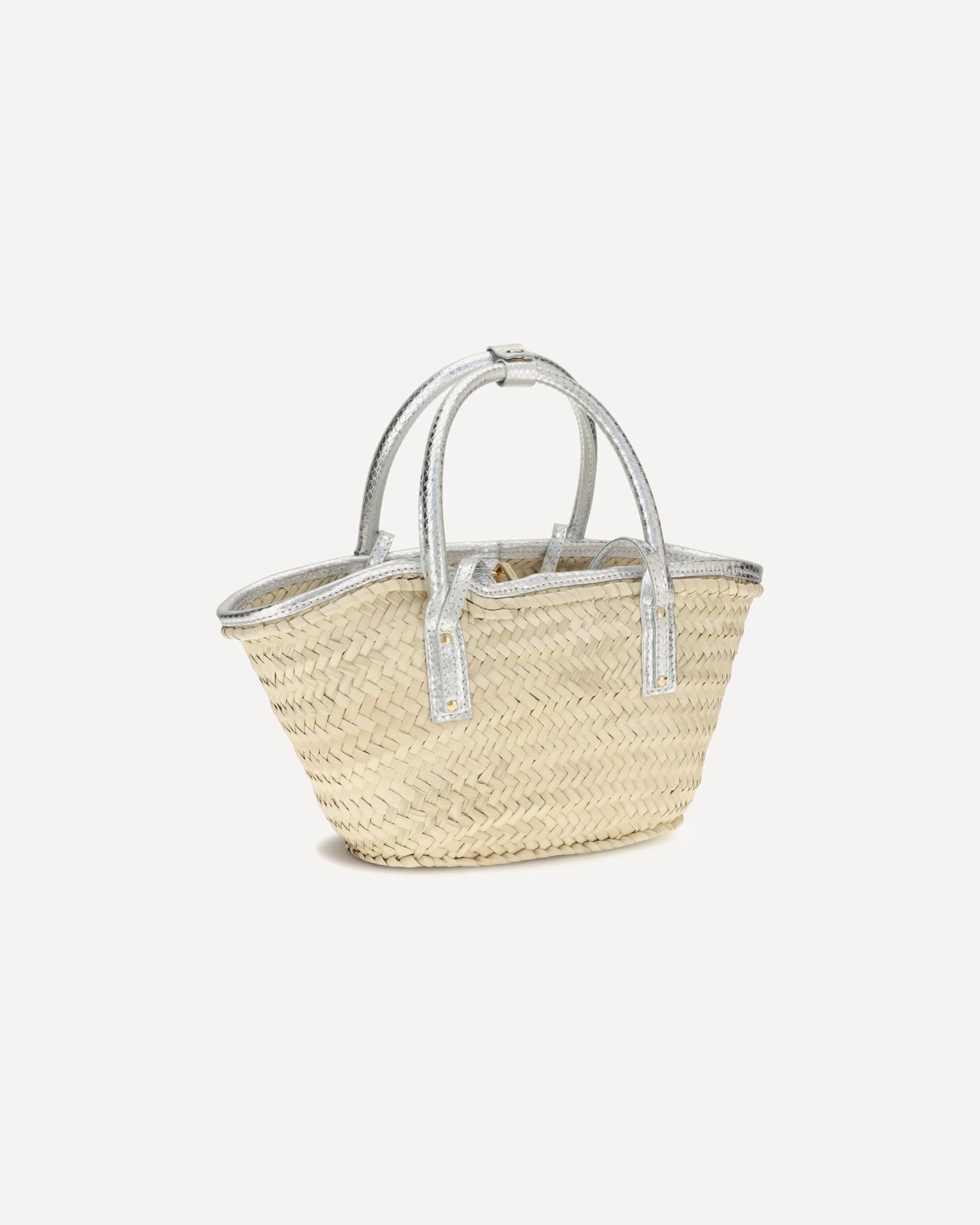 Jacquemus Jacquemus Small Le Panier Solis Handbag