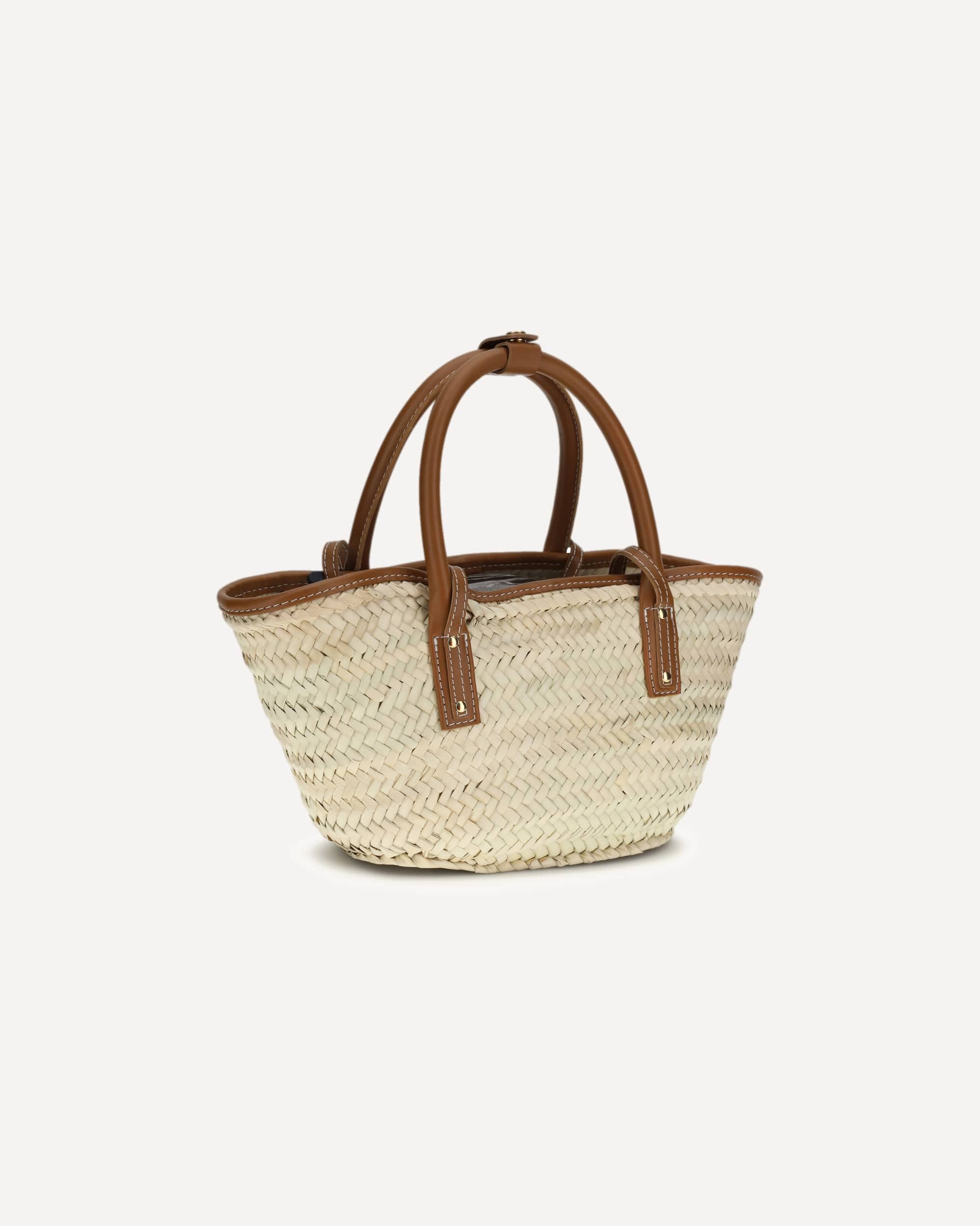 Jacquemus Jacquemus Soli Handbag Tote With Straw Handle