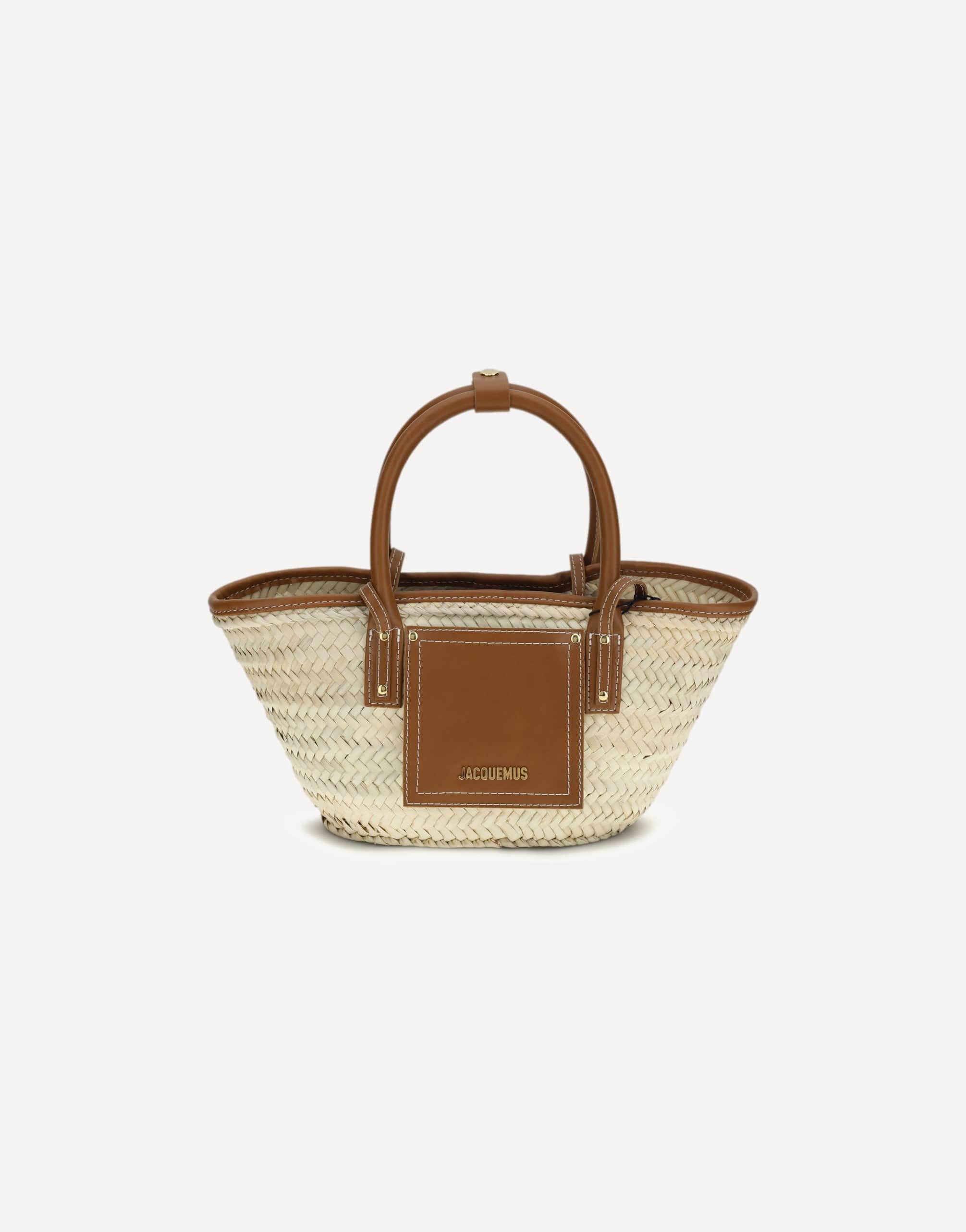 Jacquemus Jacquemus Soli Handbag Tote With Straw Handle