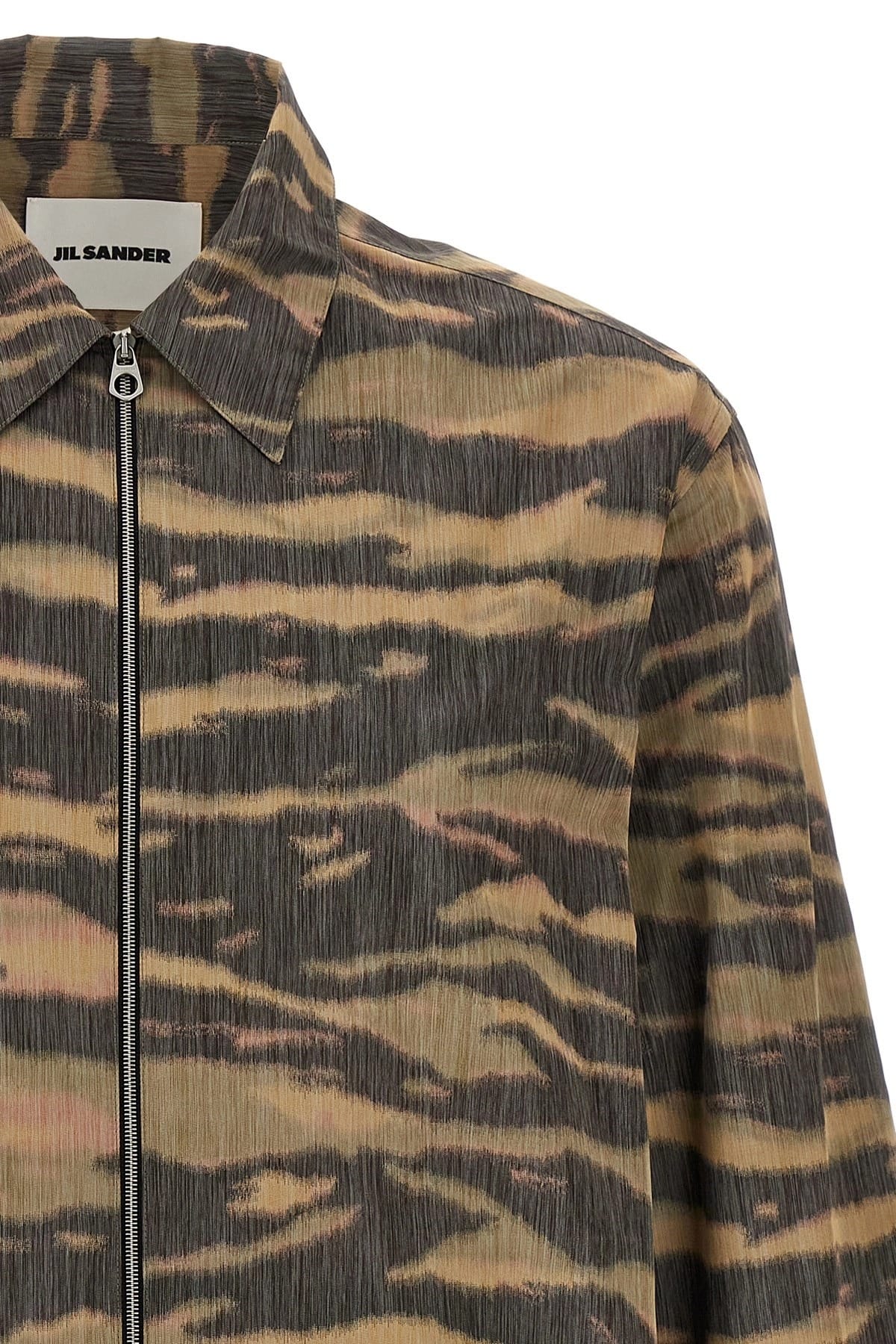 Jil Sander Jil Sander 106 Technical Silk Shirt