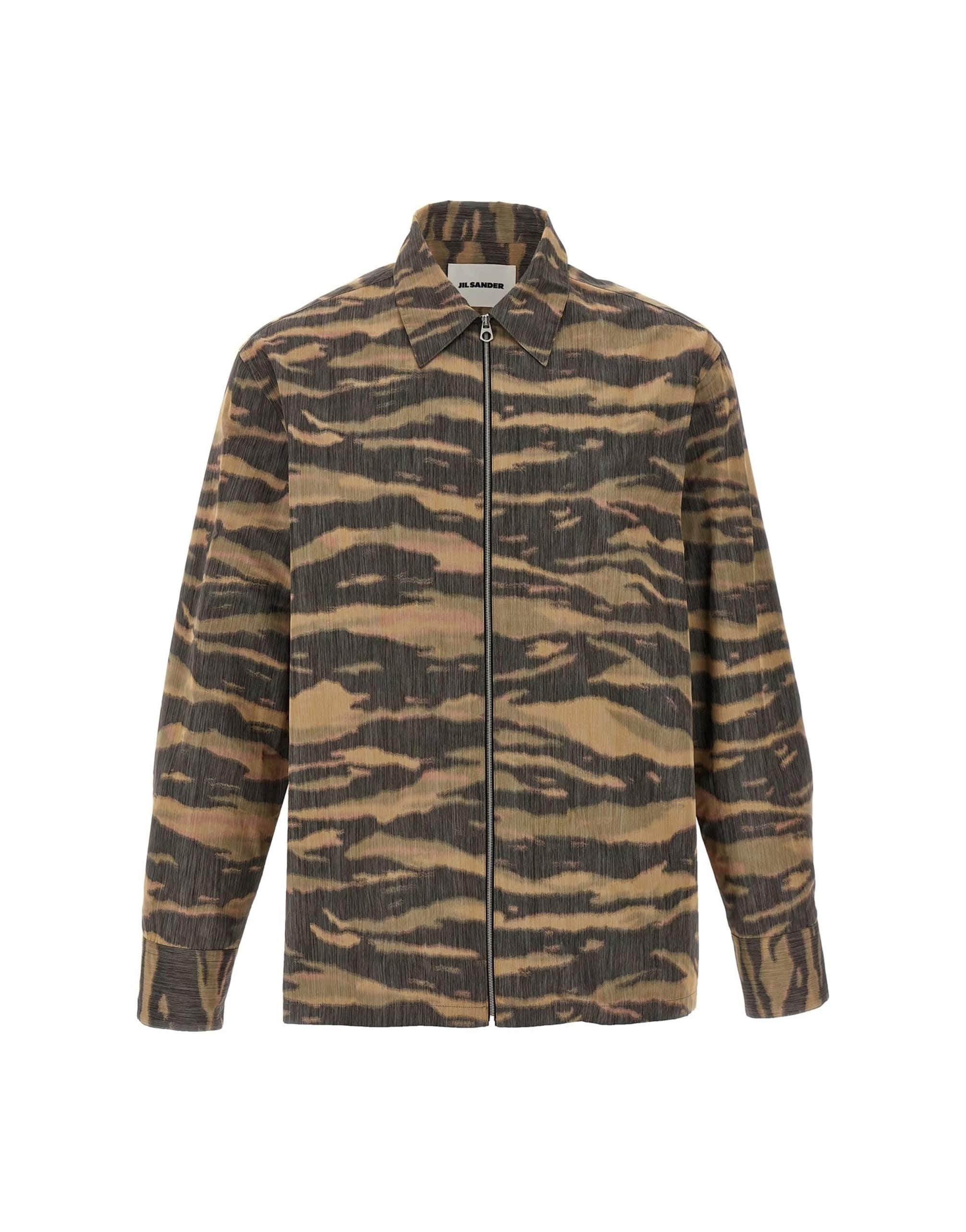 Jil Sander Jil Sander 106 Technical Silk Shirt