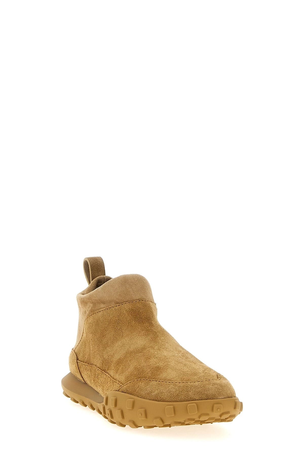 Jil Sander Jil Sander Beige Suede Sneakers