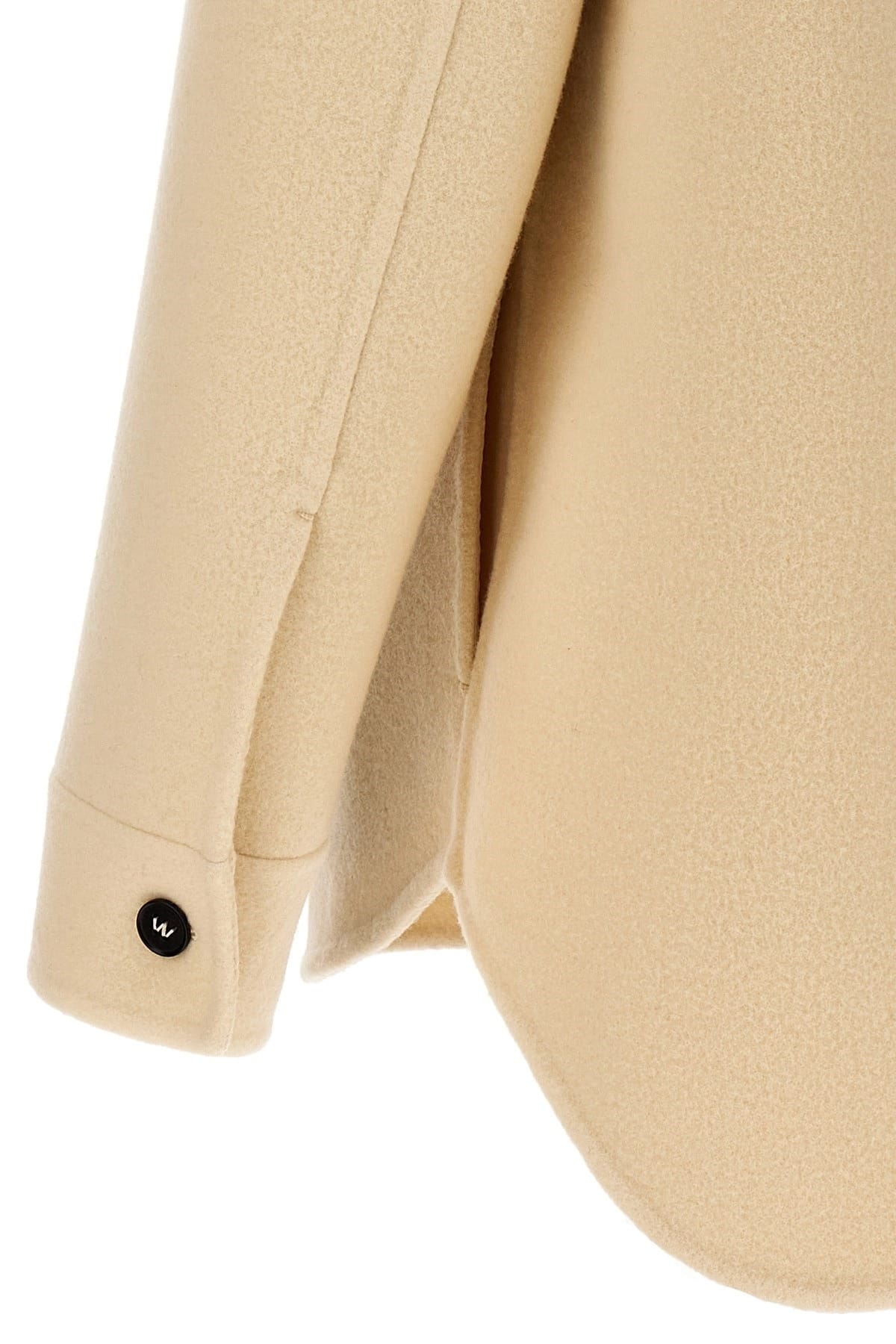 Jil Sander Jil Sander Beige Virgin Wool Coat