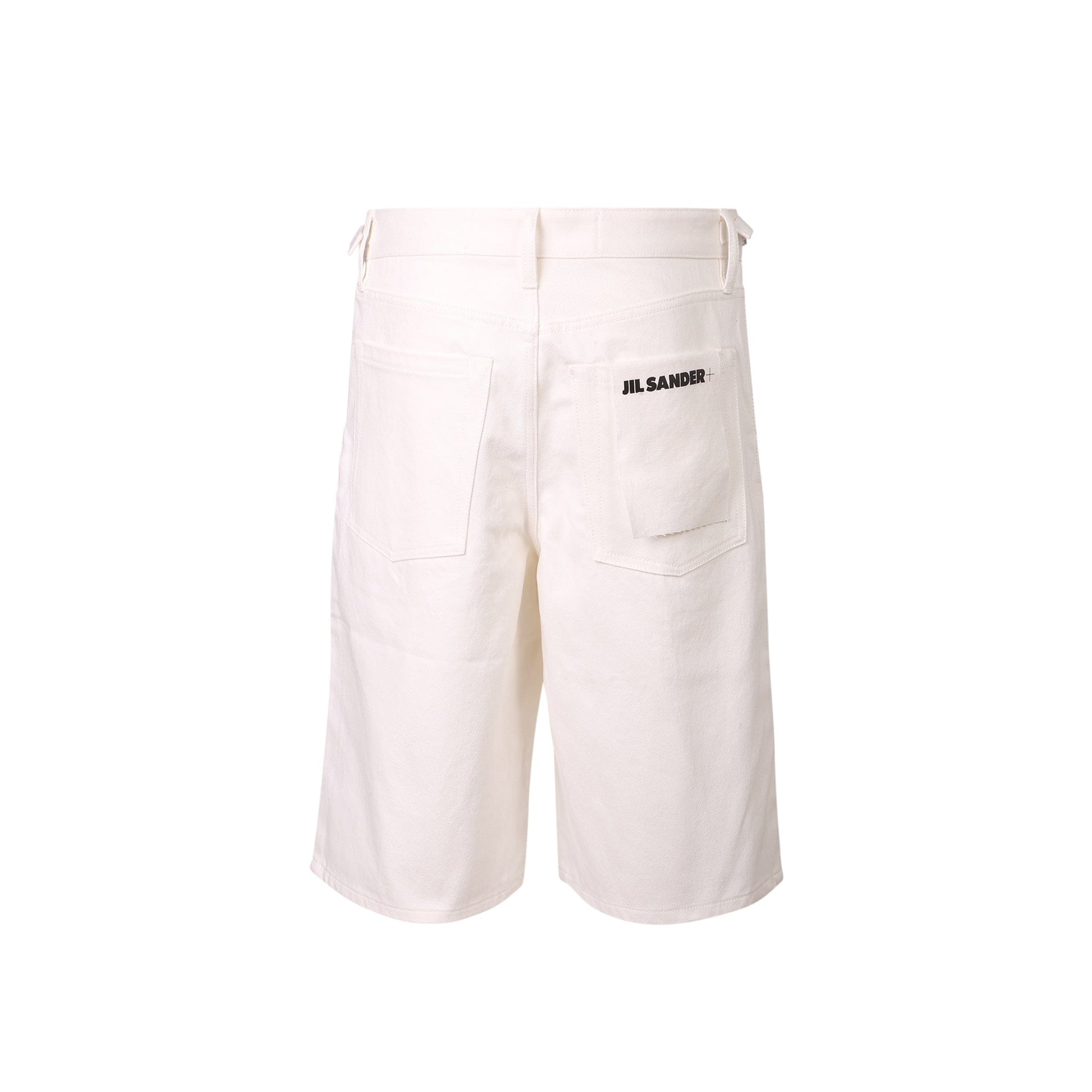 Jil Sander Denim Shorts With Back Logo