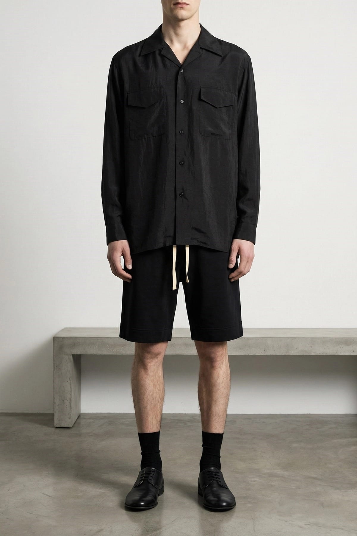 Jil Sander Embroidered Logo Bermuda Shorts - alternate view