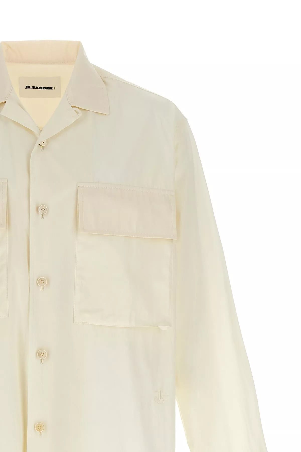 Jil Sander Embroidered Logo Shirt