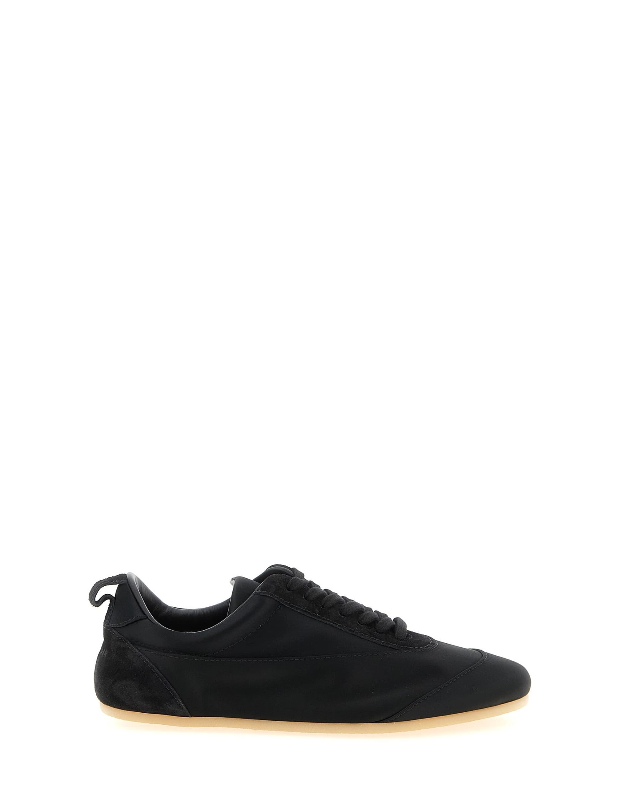 Jil Sander Jil Sander Etage Satin Suede Sneakers