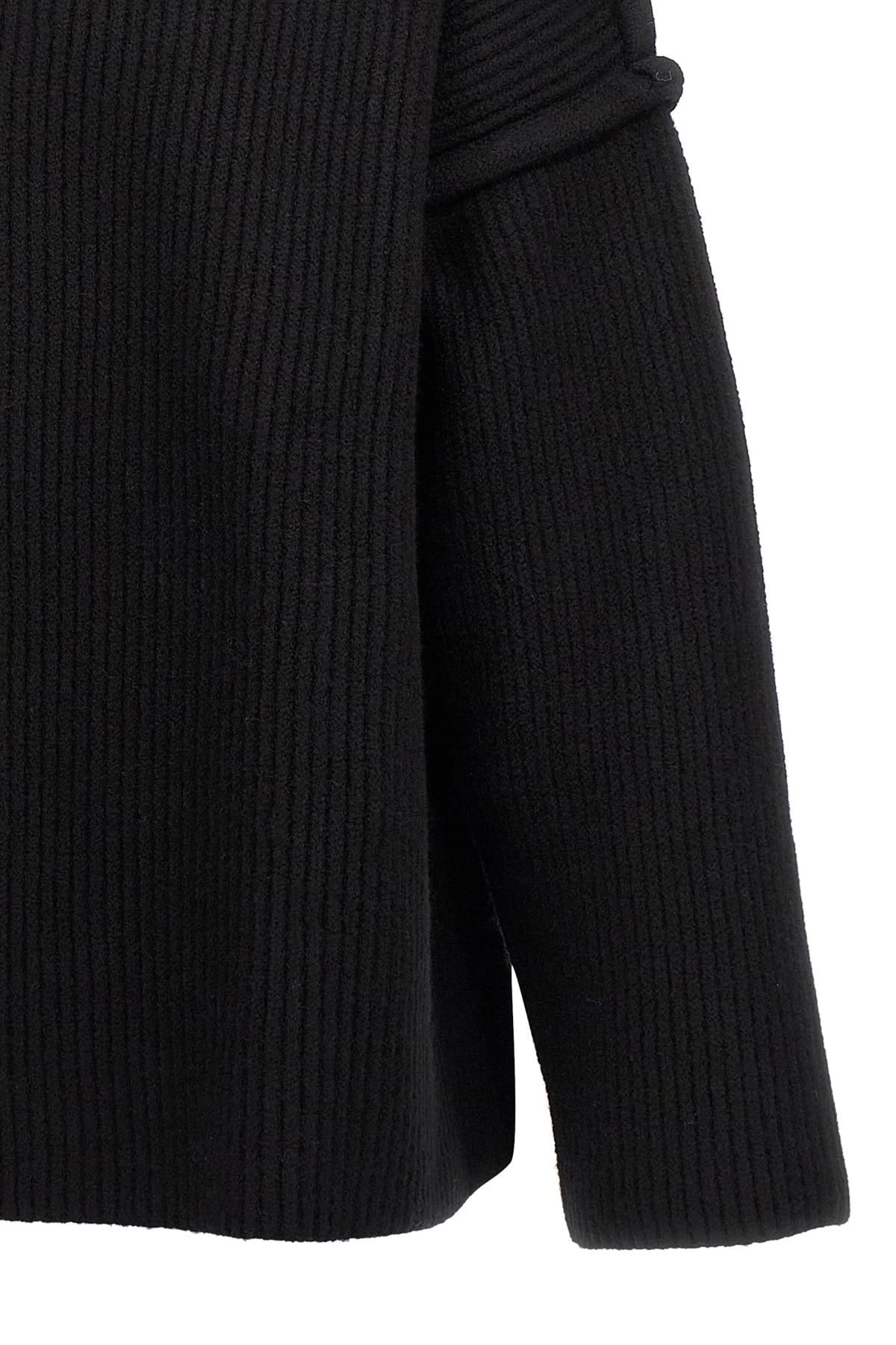 Jil Sander Jil Sander Geometric Neckline Sweater