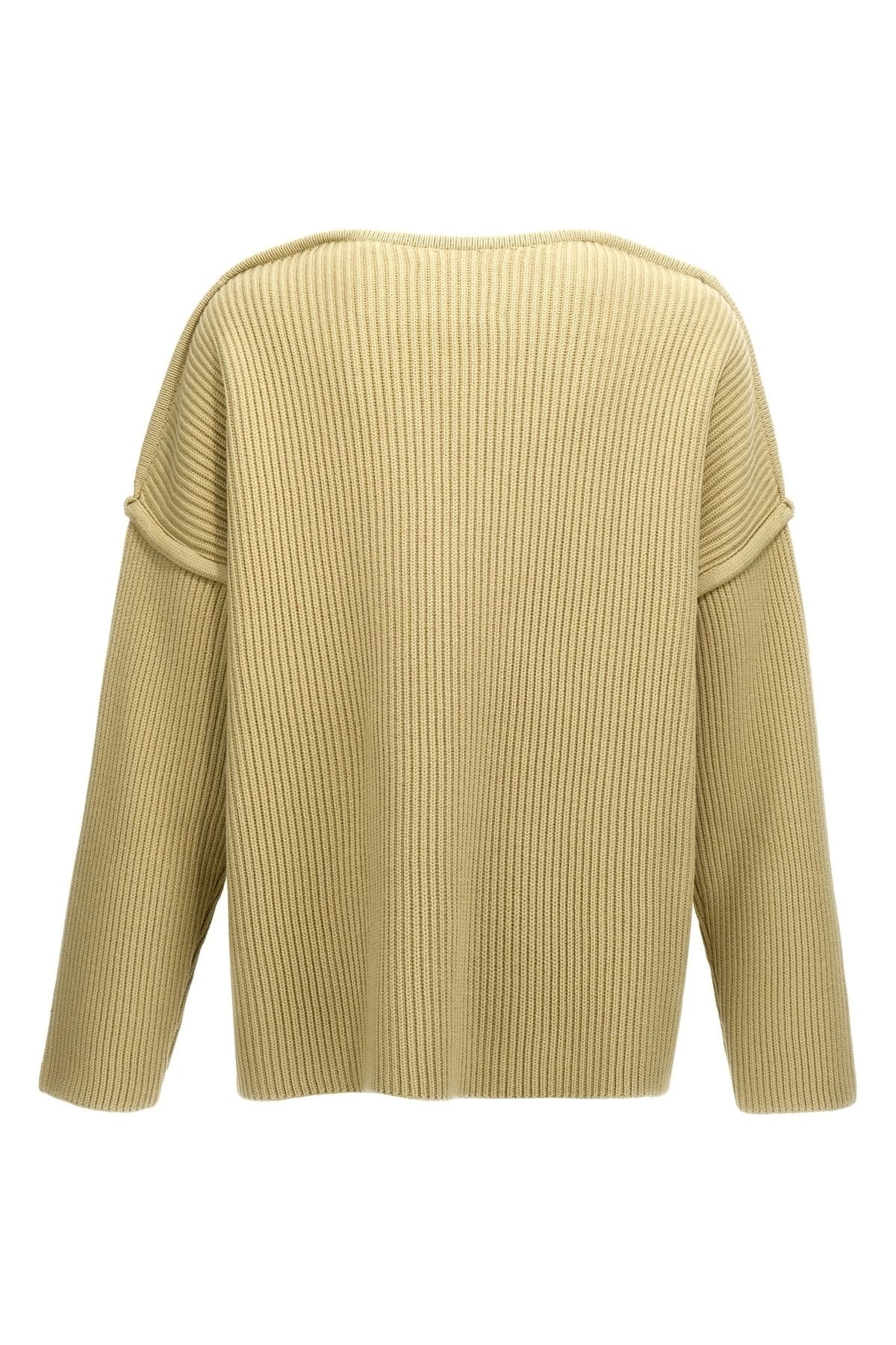 Jil Sander Jil Sander Geometric Neckline Sweater