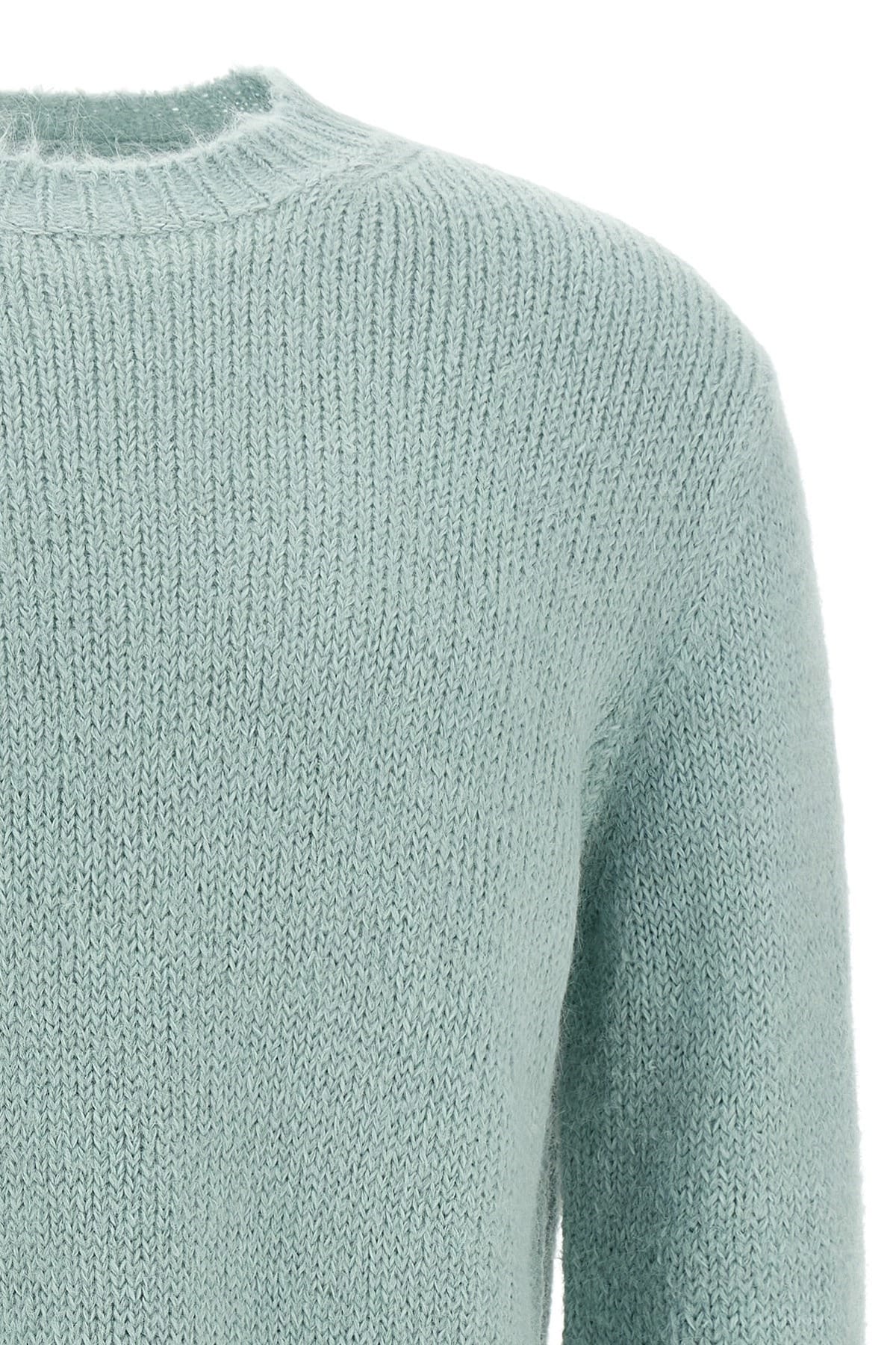 Jil Sander Jil Sander Light Blue Alpaca Wool Sweater