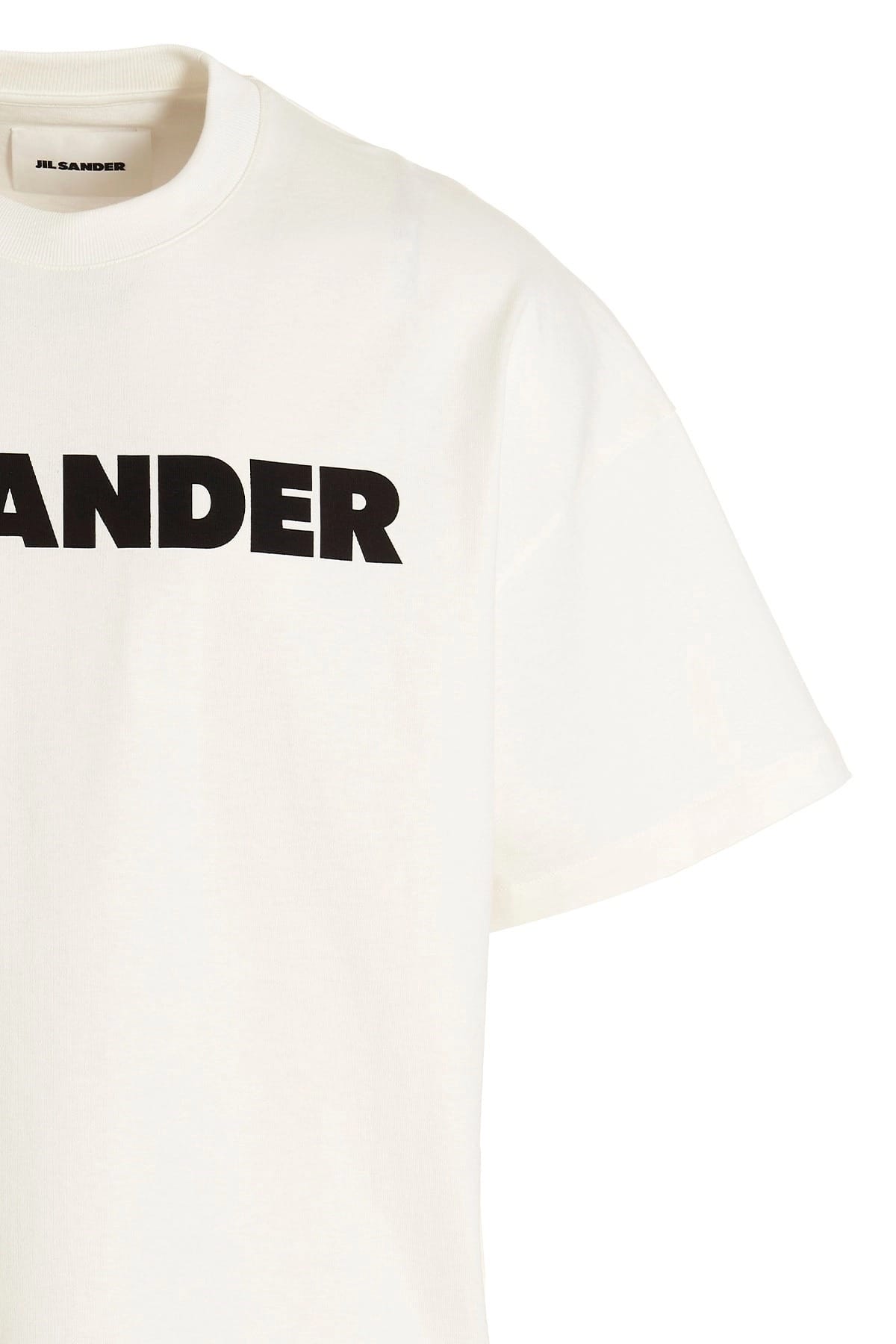 Jil Sander Jil Sander Logo Print T-Shirt