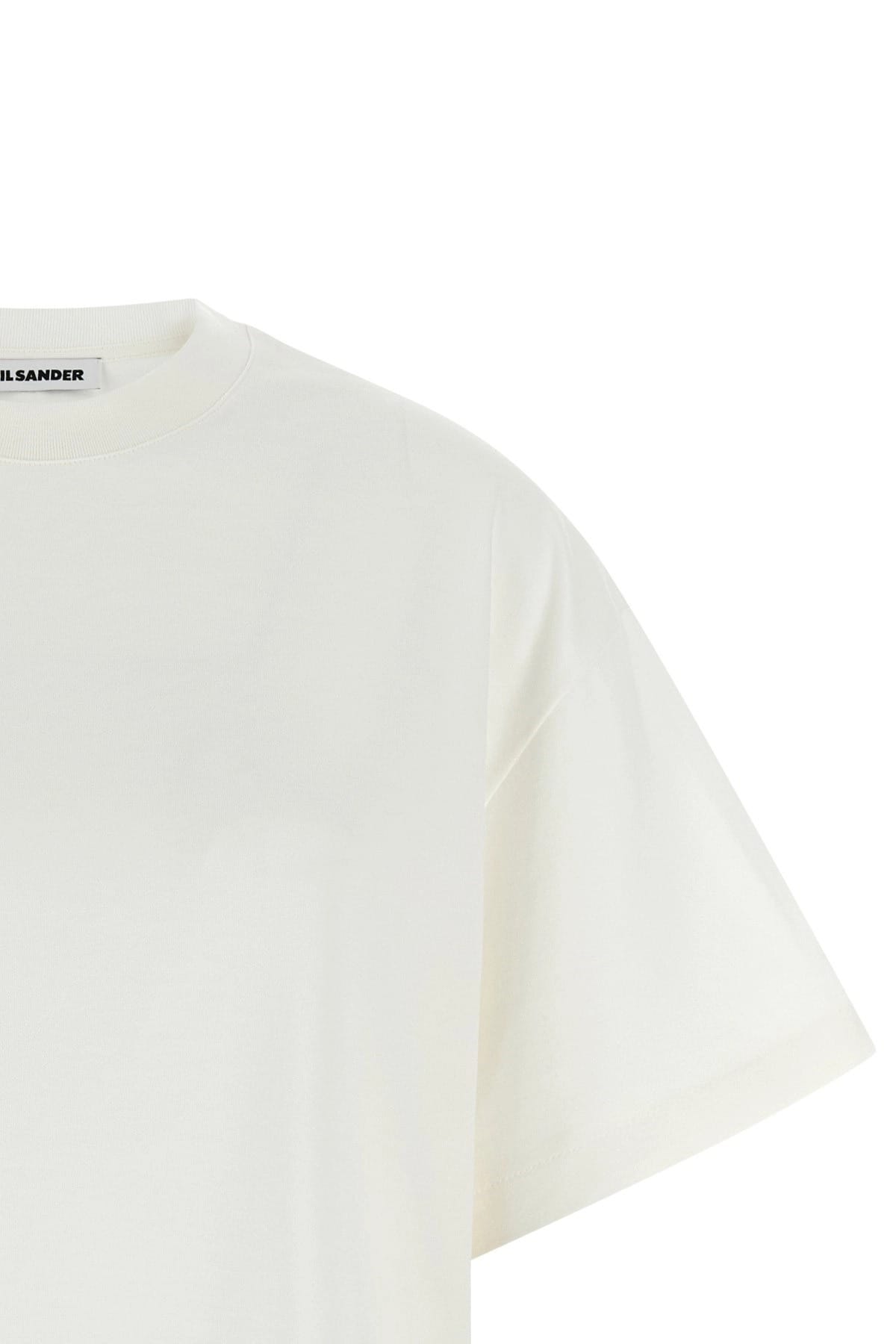 Jil Sander Jil Sander Logo Print T-Shirt