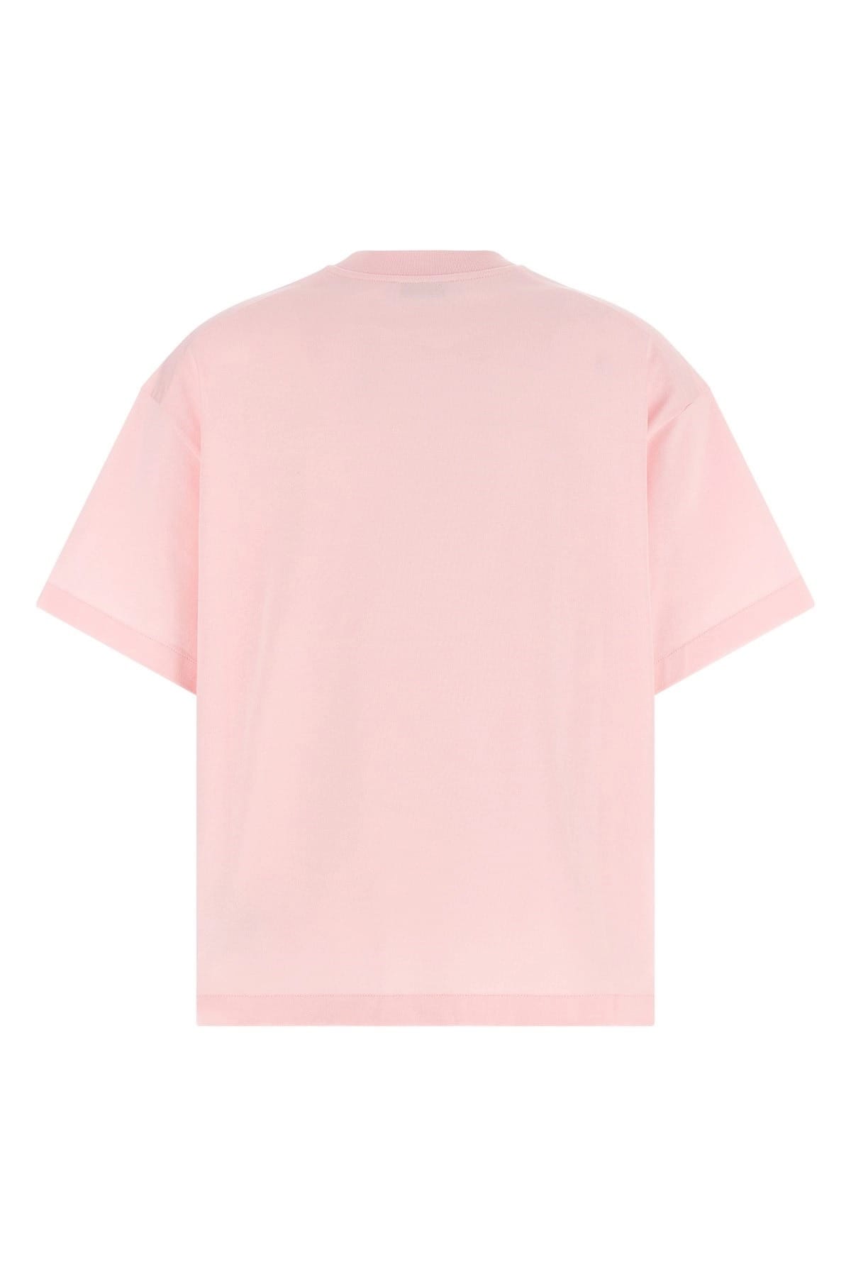 Jil Sander Jil Sander Pink Logo T-Shirt