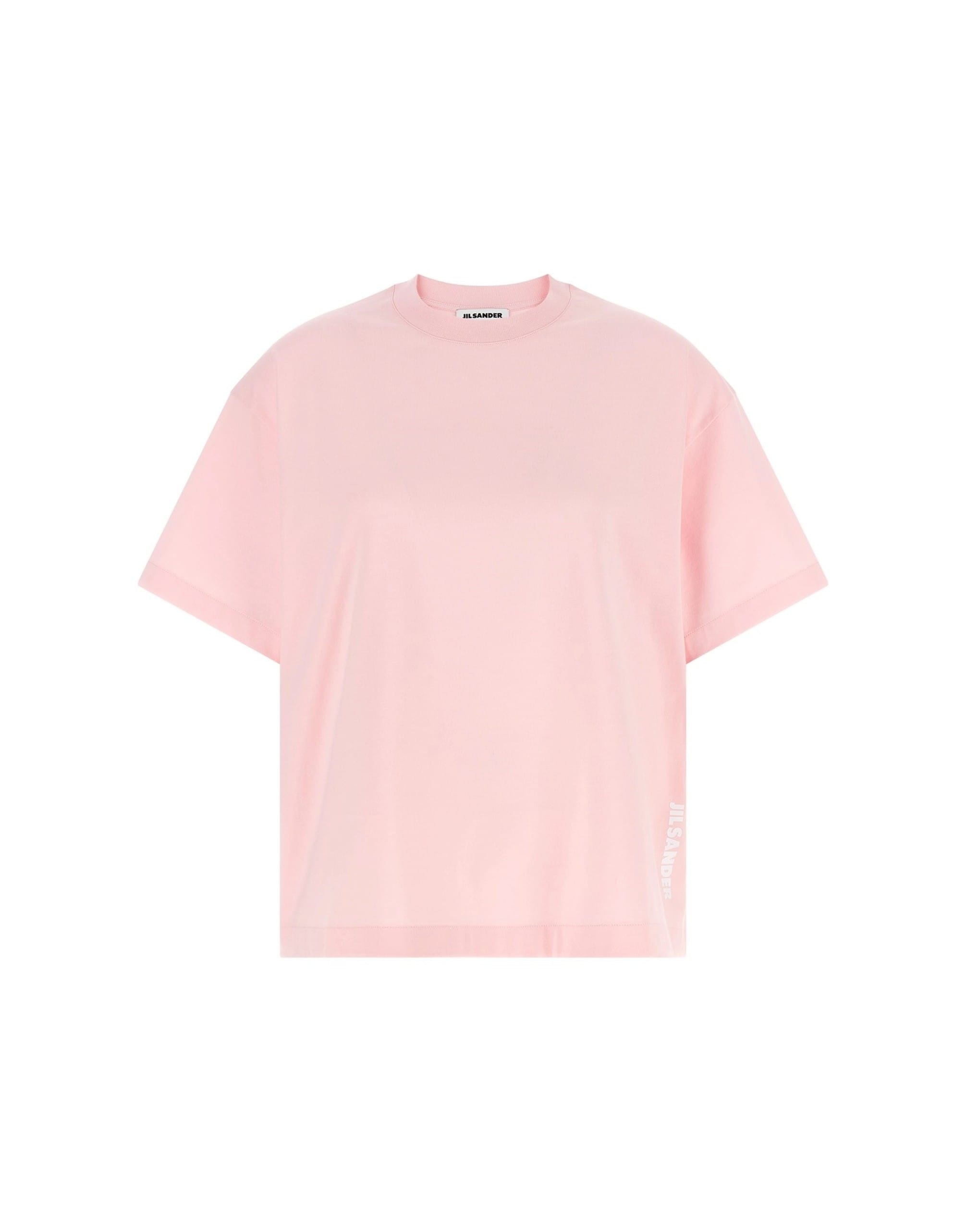 Jil Sander Jil Sander Pink Logo T-Shirt