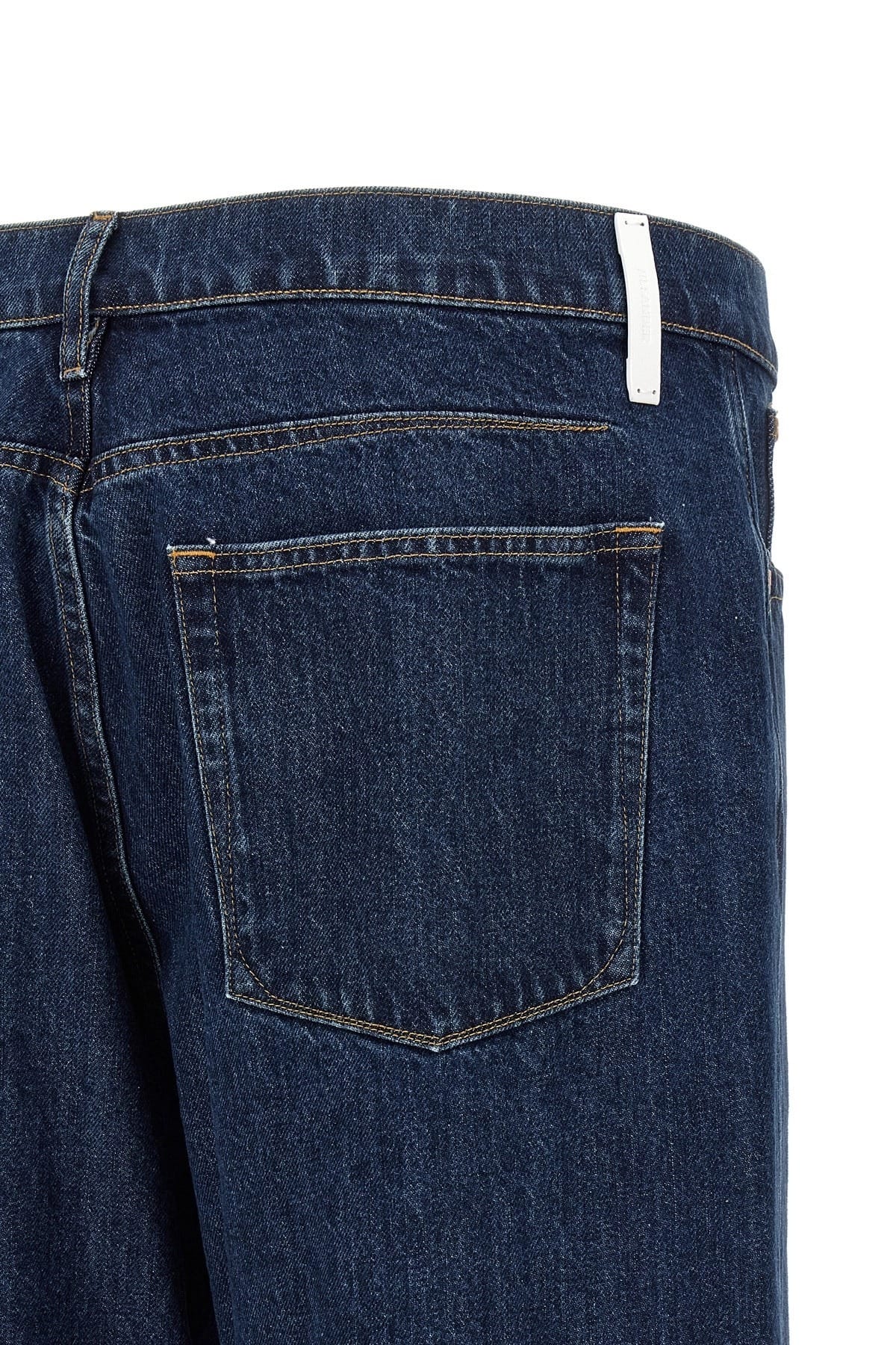 Jil Sander Jil Sander Straight Leg Cotton Jeans