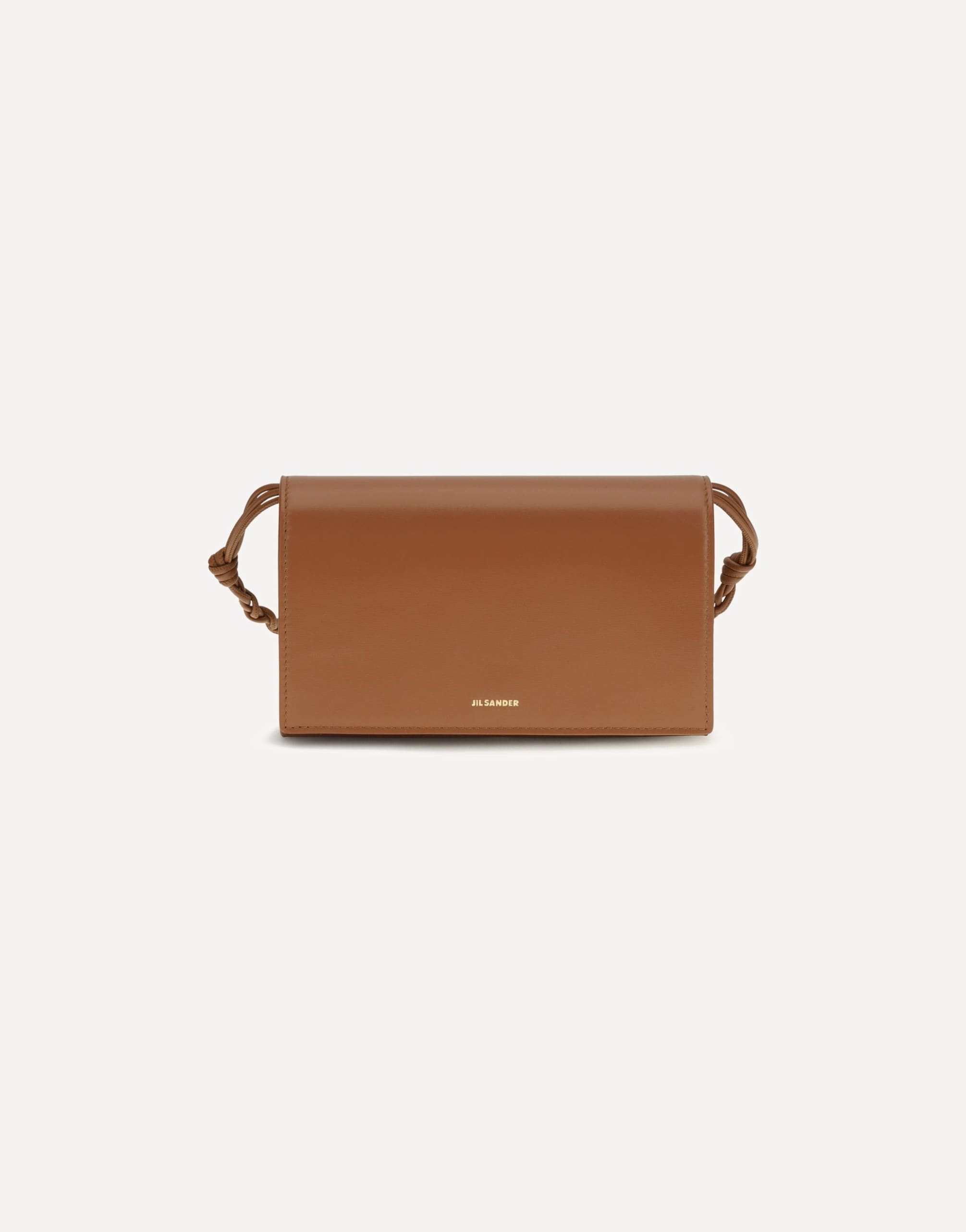 Jil Sander Tangle Wallet With Shoulder Strap