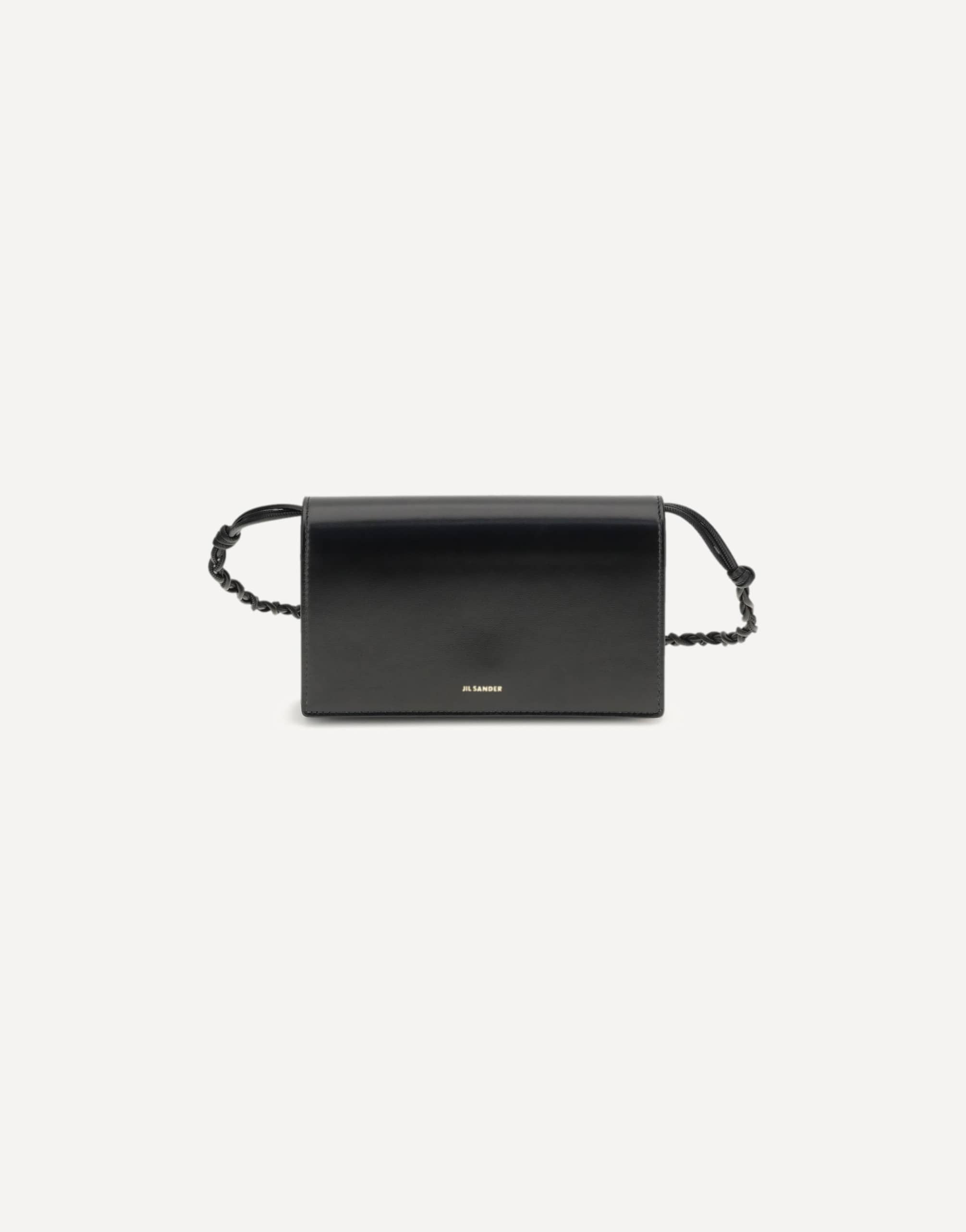 Jil Sander Tangle Wallet With Shoulder Strap