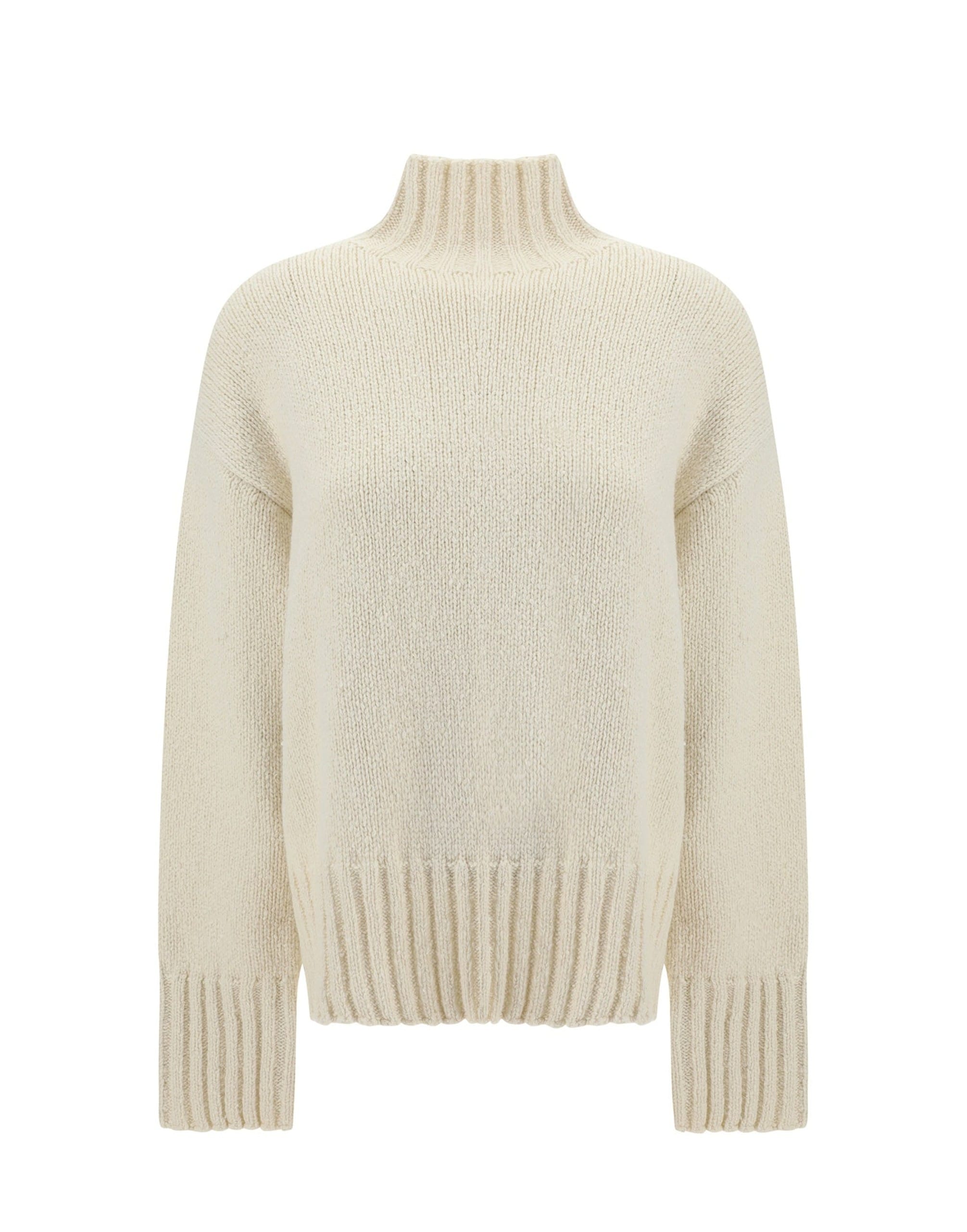 Jil Sander Wool And Silk Sweater