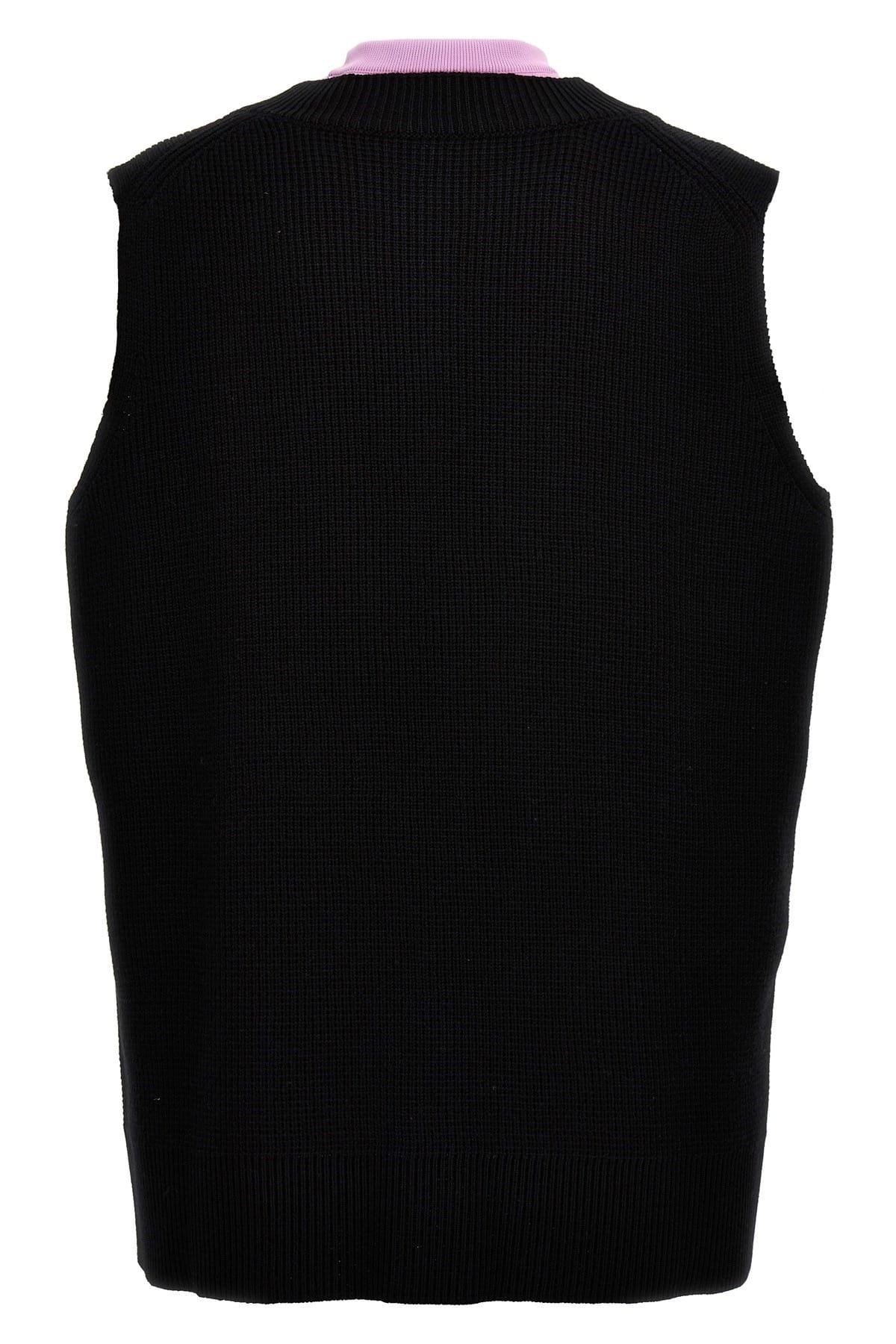 Jil Sander Jil Sander Wool Blend Knit Vest