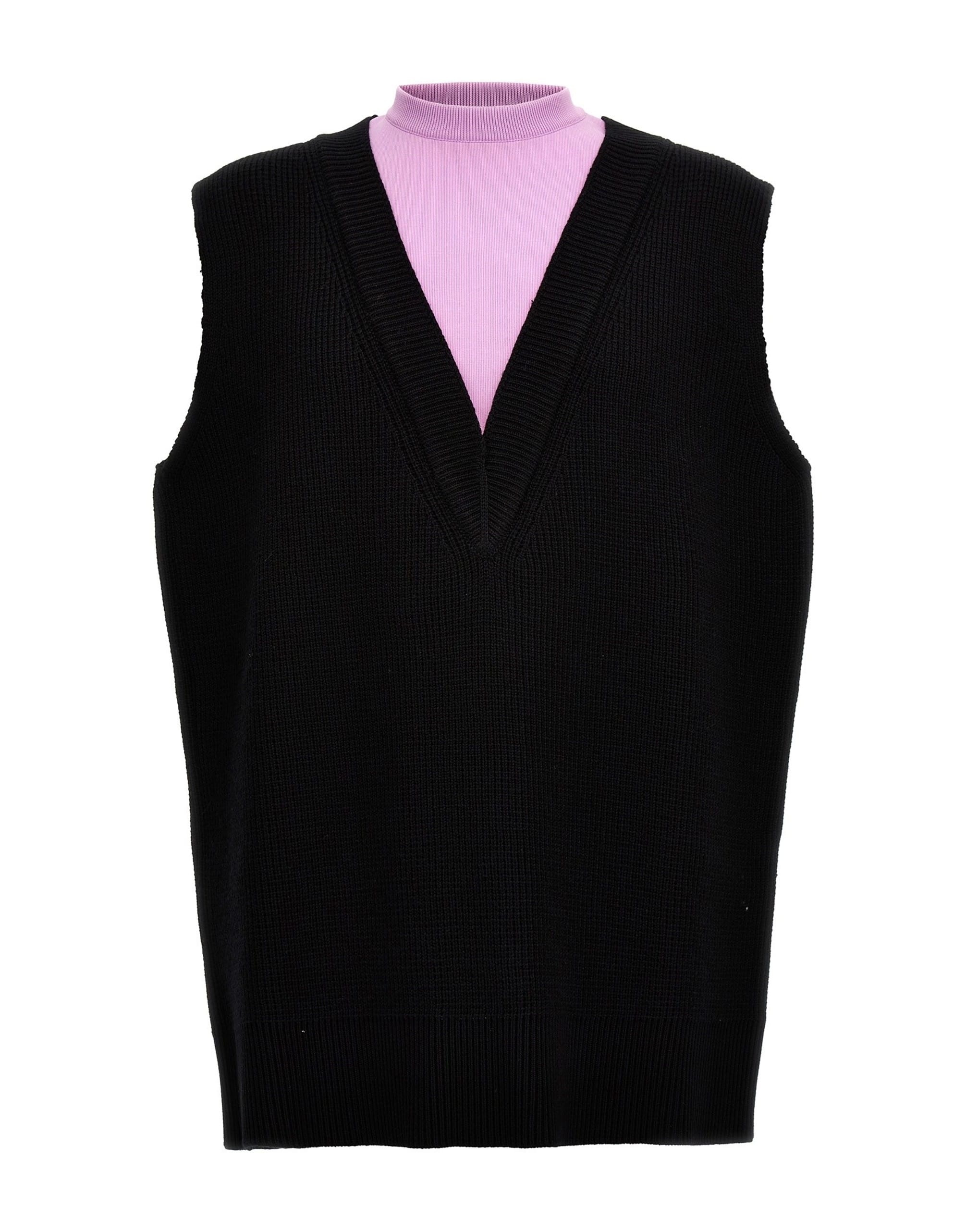 Jil Sander Jil Sander Wool Blend Knit Vest