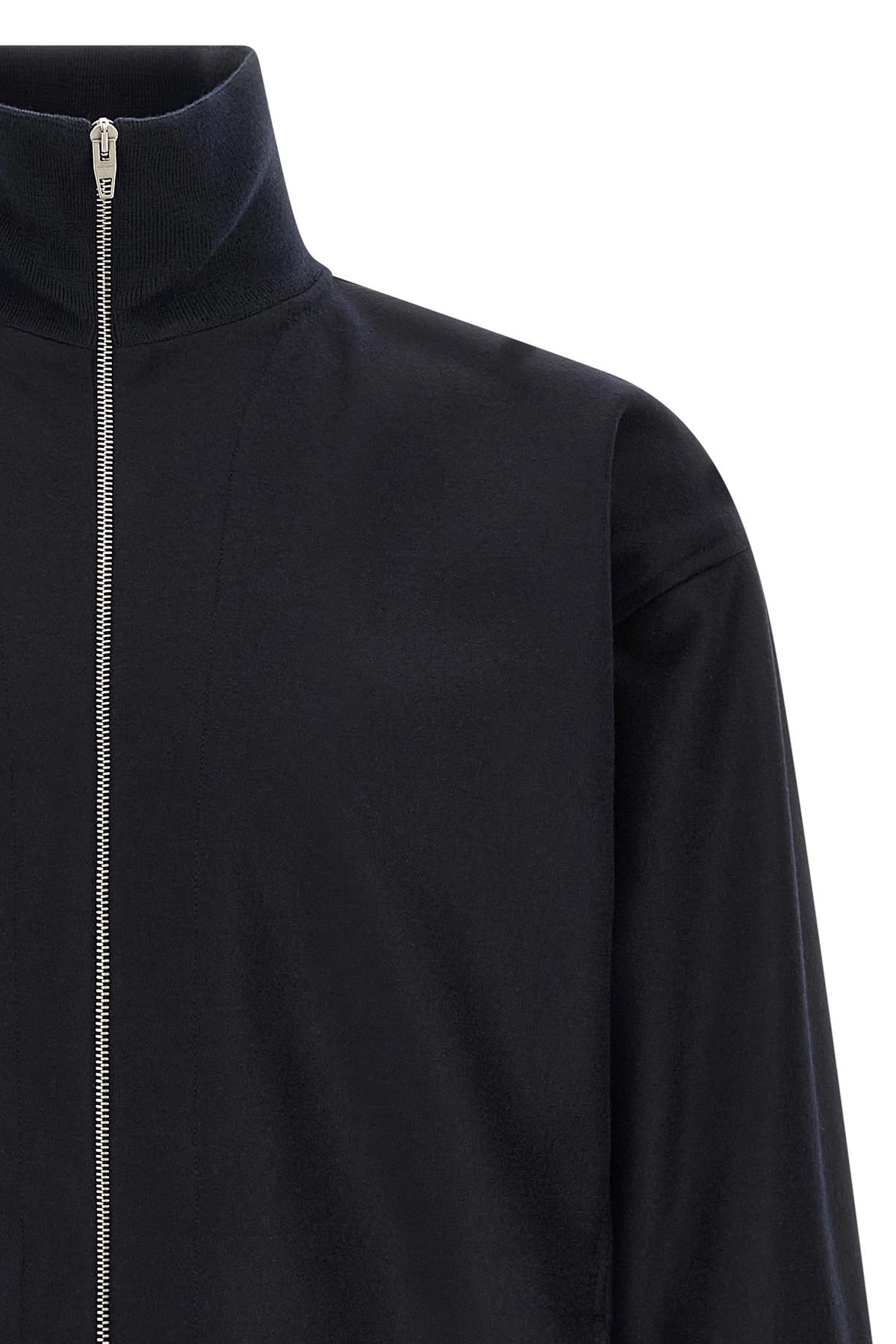 جاكيت صوف من Jil Sander بياقة قمعية