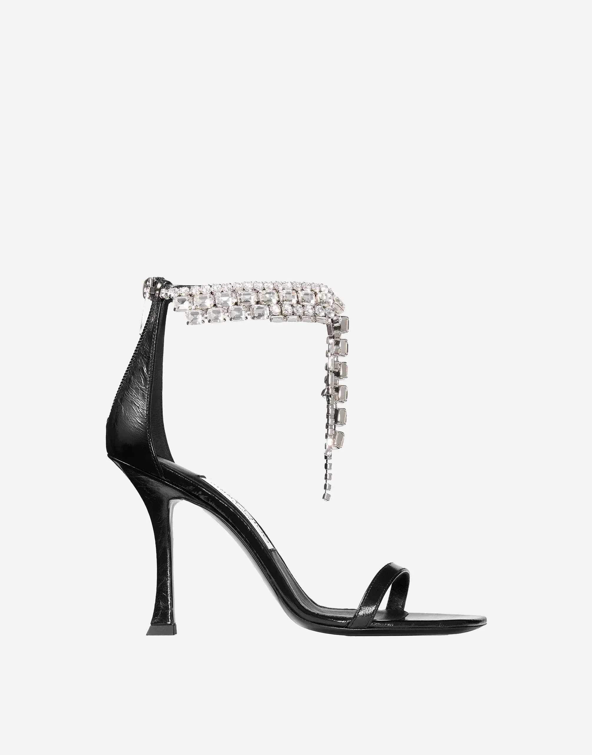Jimmy Choo 100mm Verity Crystal-Embellished Sandals