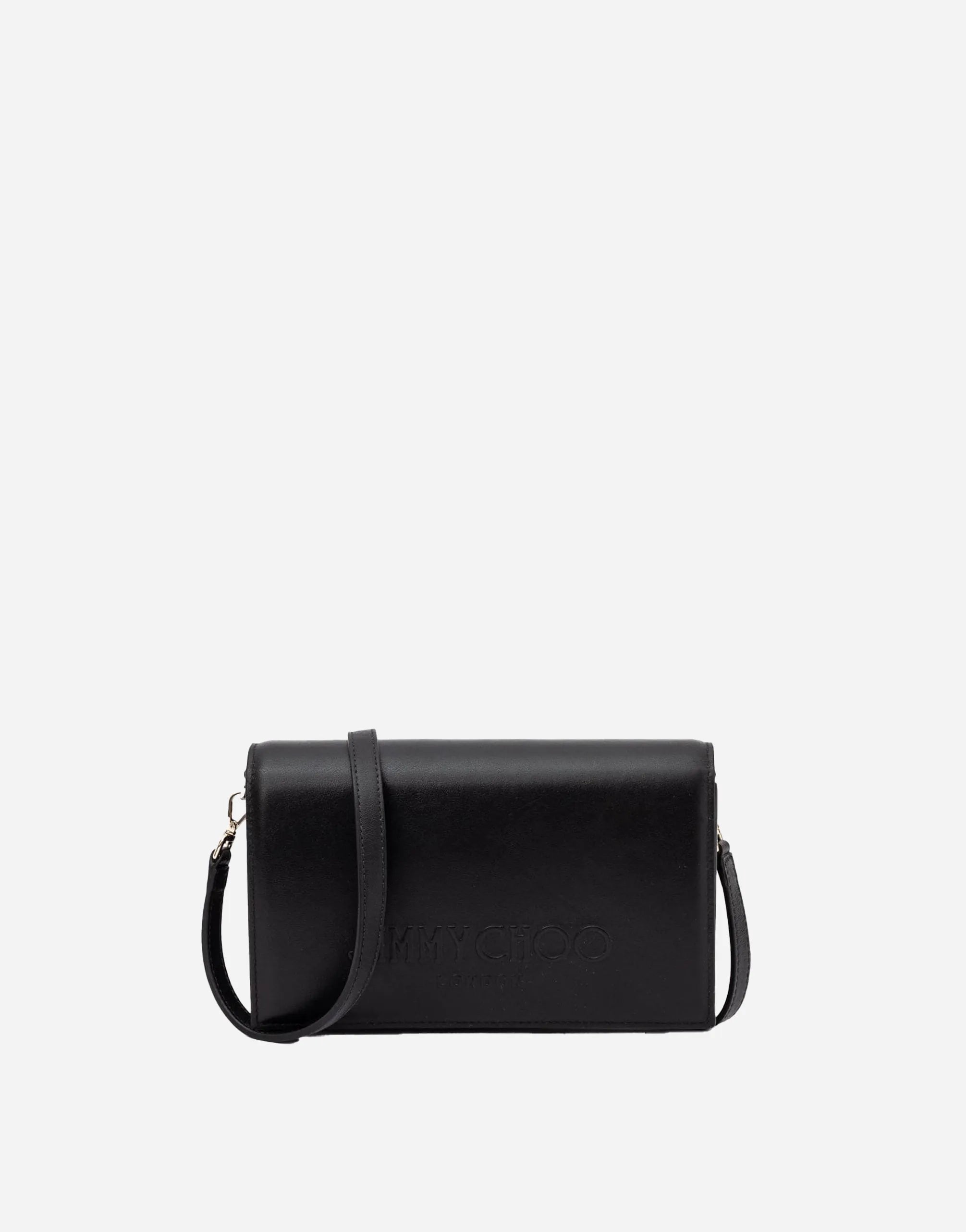 Jimmy Choo Avenue Leather Shoulder Bag
