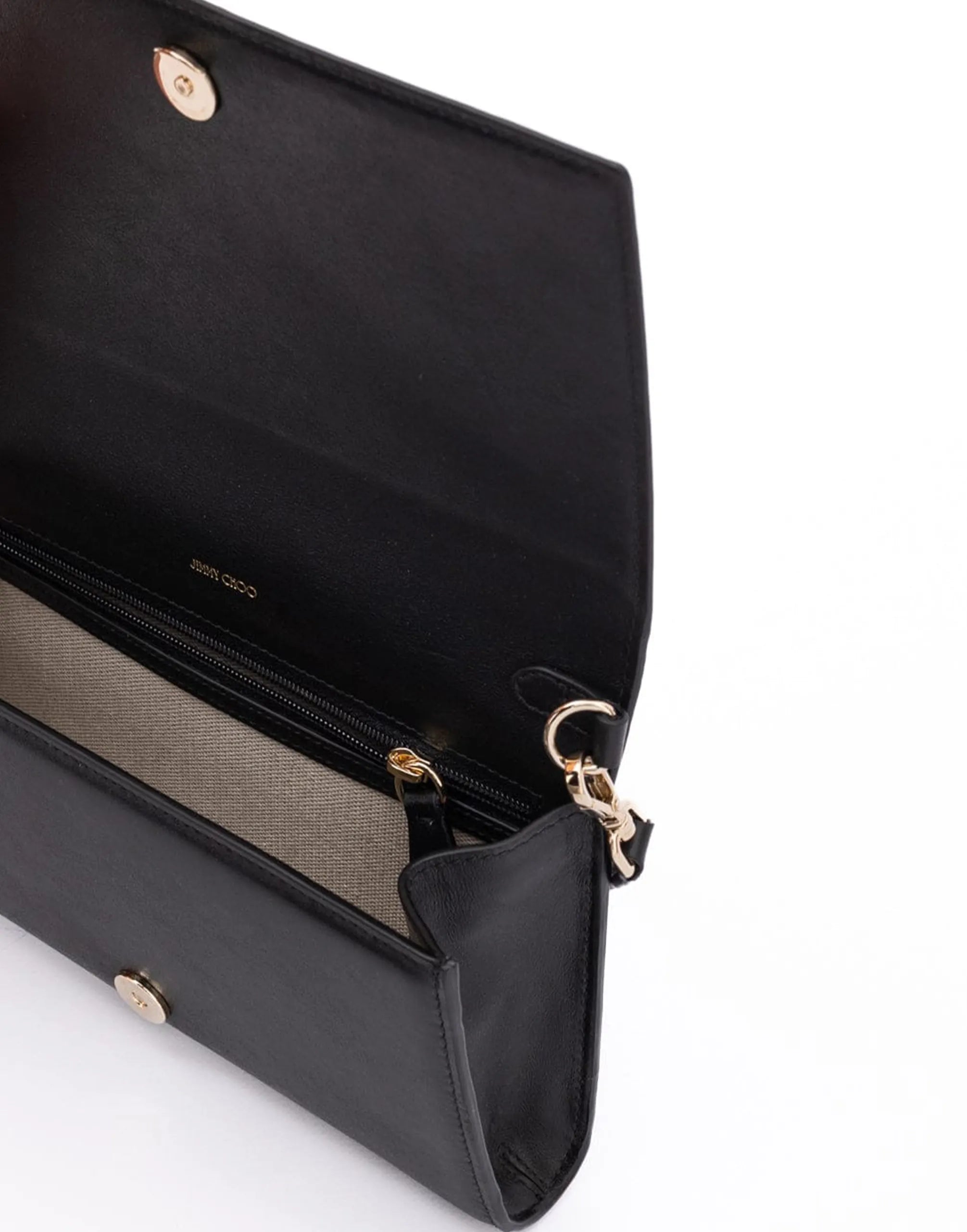 Jimmy Choo Avenue Leather Shoulder Bag