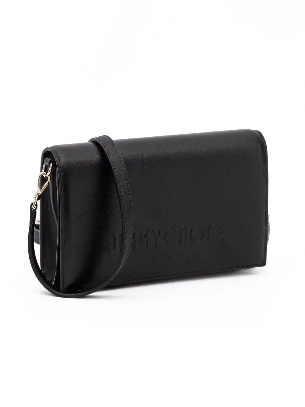 Jimmy Choo Avenue Leather Shoulder Bag
