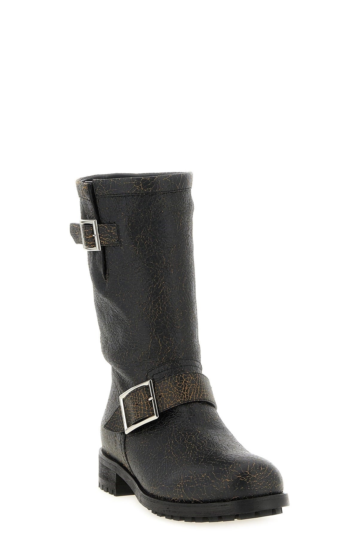 Jimmy Choo Biker Mid Ankle Boots