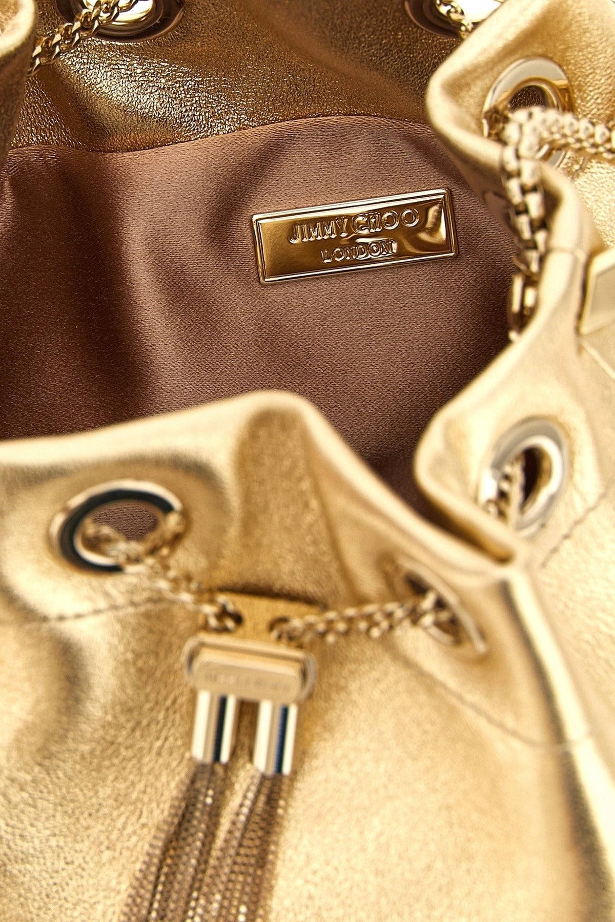 Jimmy Choo borsa a secchiello Bon